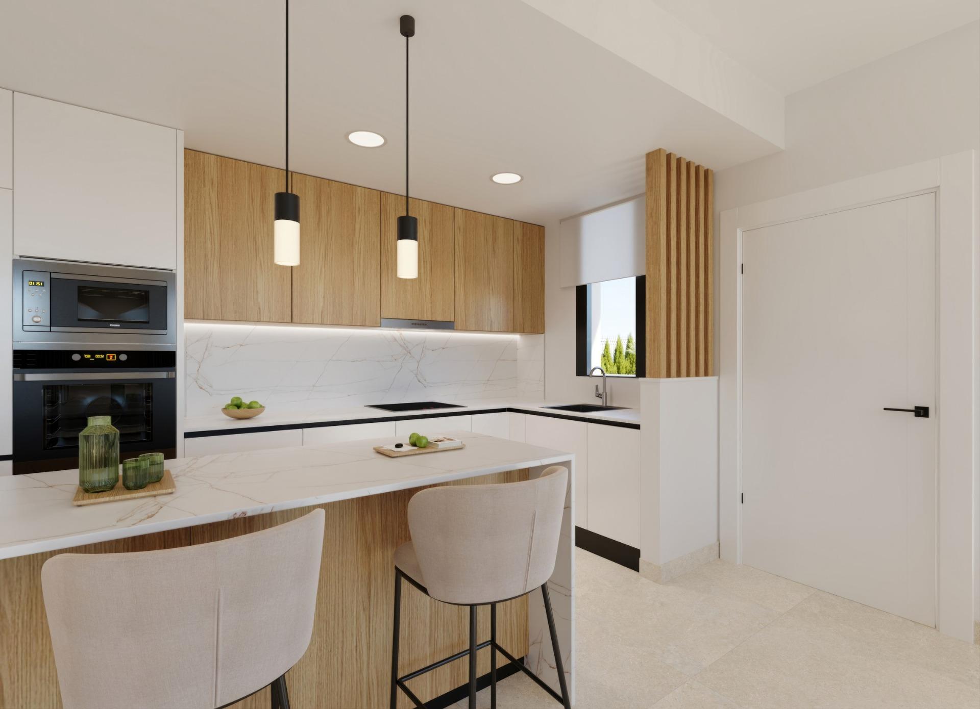New build villas in hacienda del Álamo golf resort, murcia