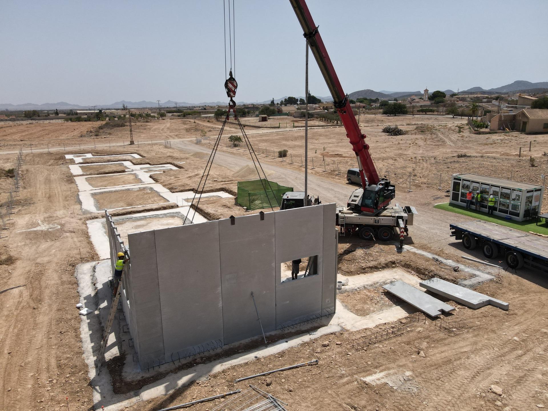 New build bungalows in fuente alamo, murcia