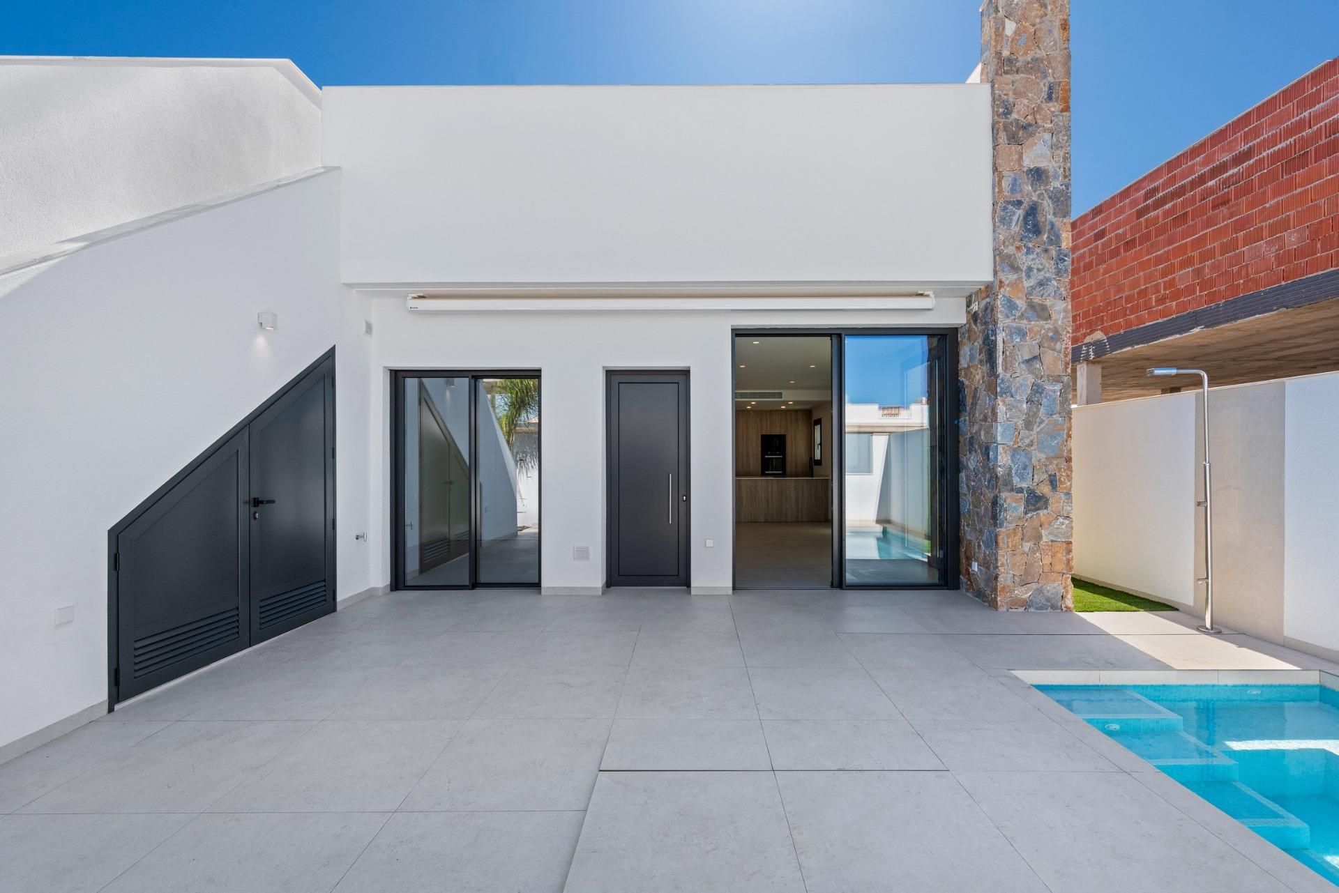 New build semi-detached villas in san javier