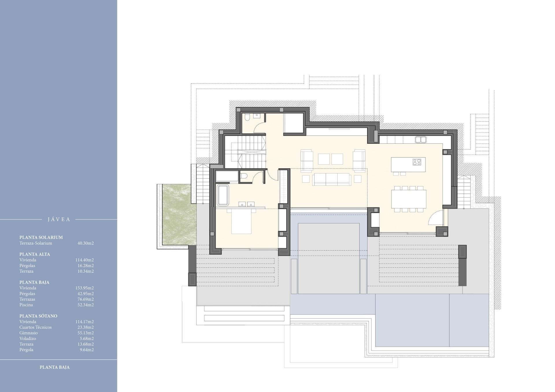 Luxury new build villa with sea views near granadella beach in javea