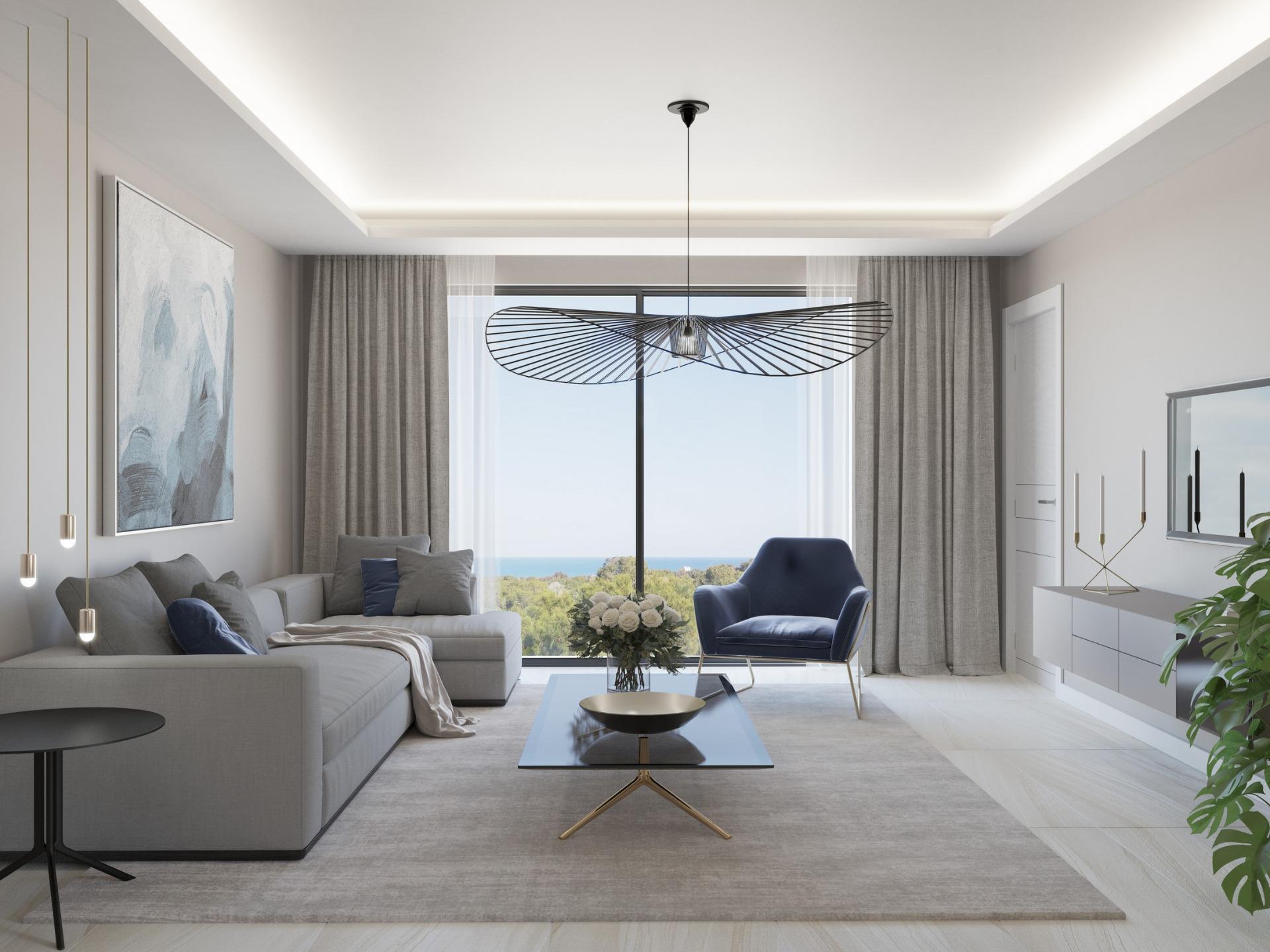 Modern new build apartments in the center of guardamar del segura