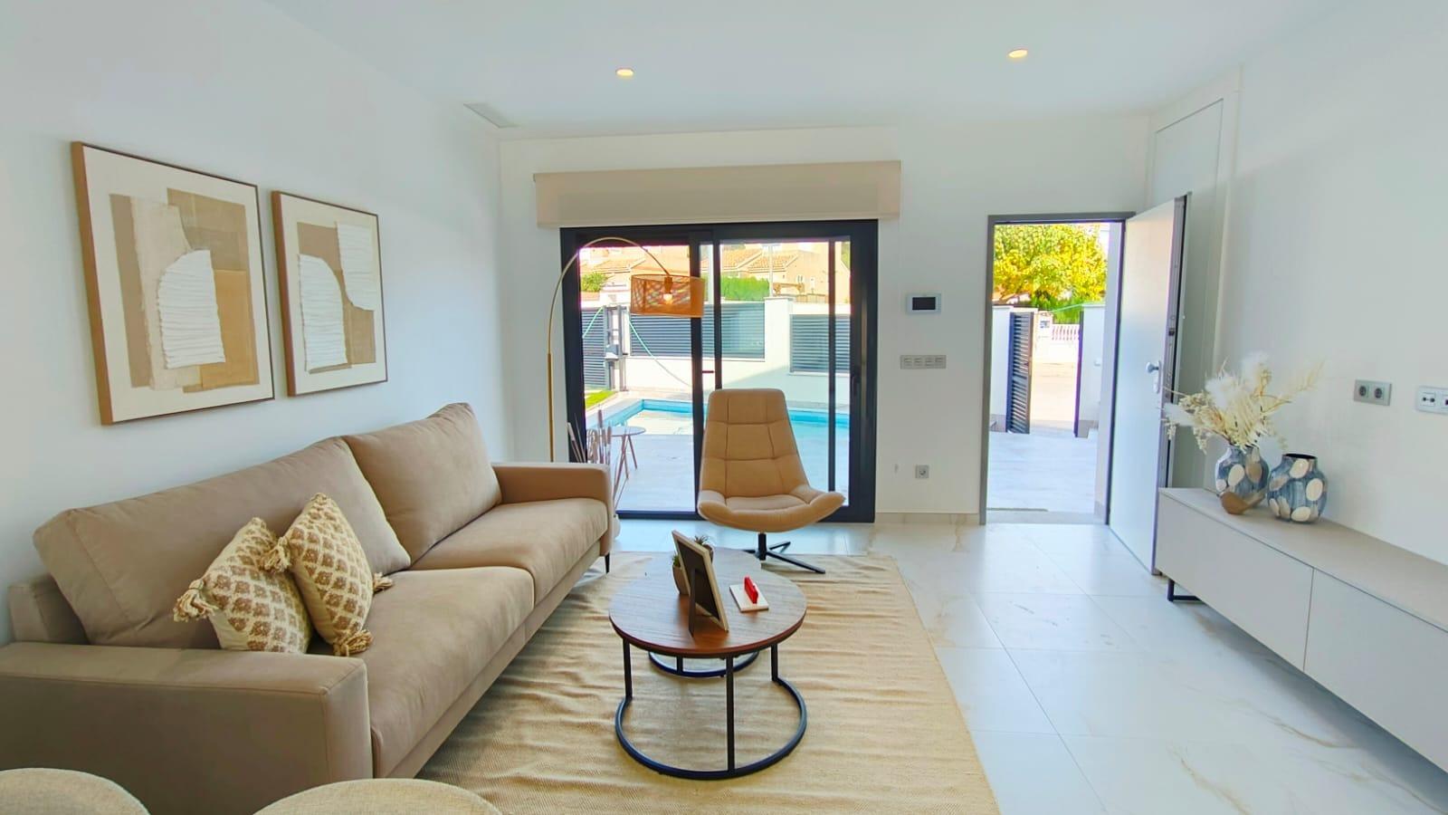 New build villas in pinar de campoverde