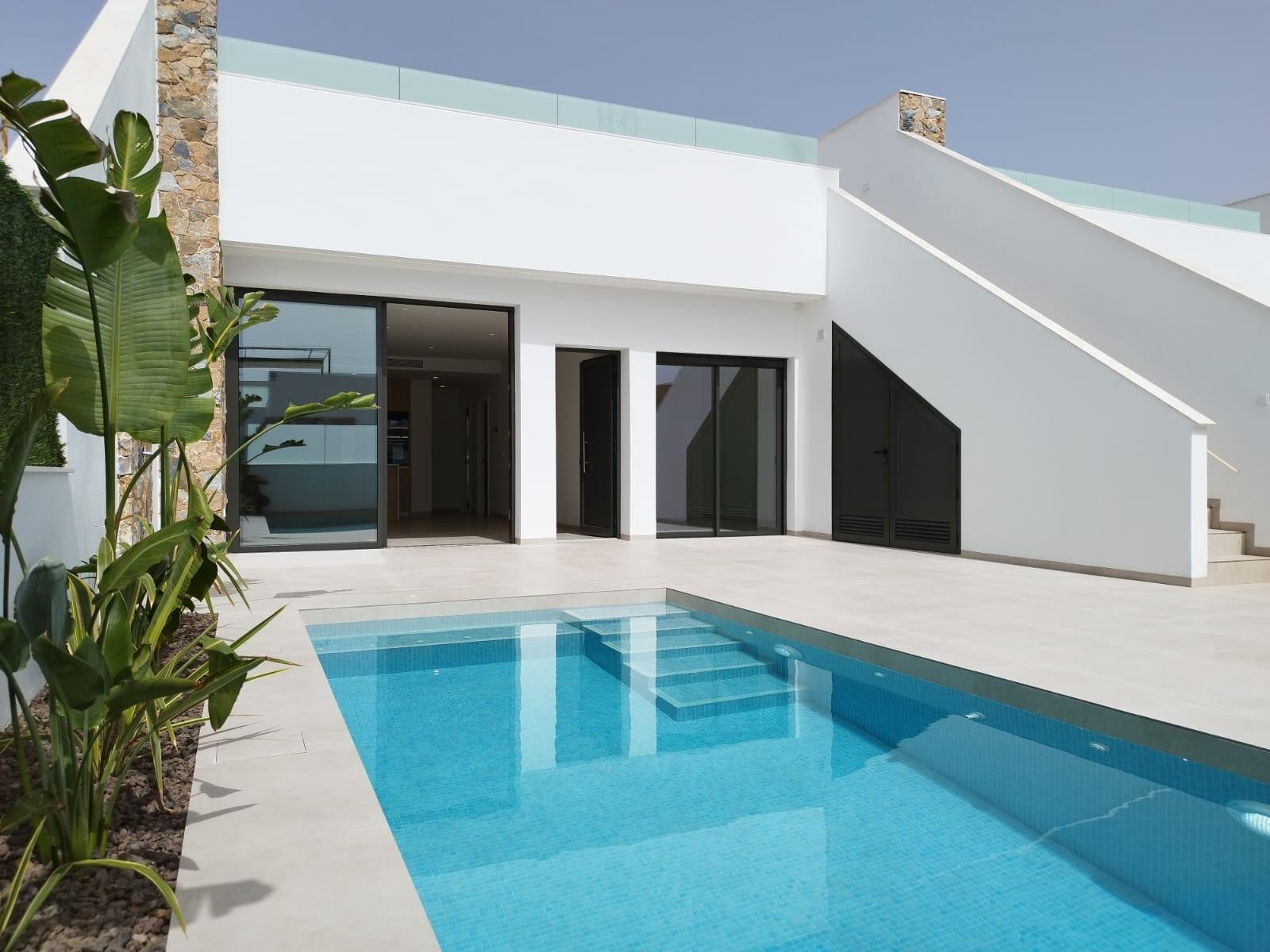 New build semi-detached villas in san javier