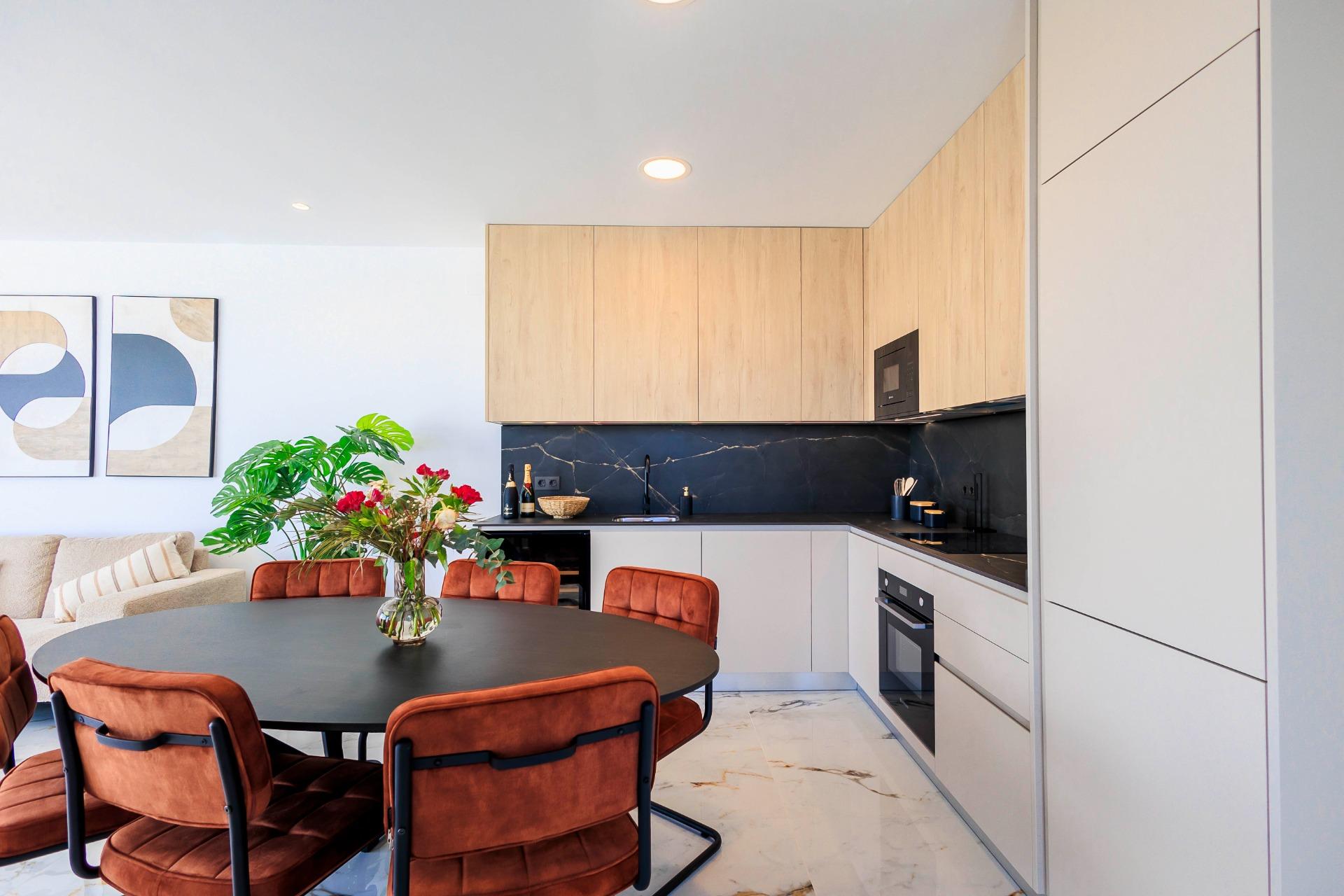 New build villas in pilar de la horadada on the golf course
