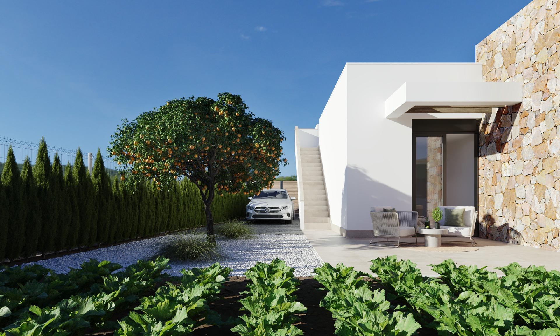 New build villas in hacienda del Álamo golf resort, murcia