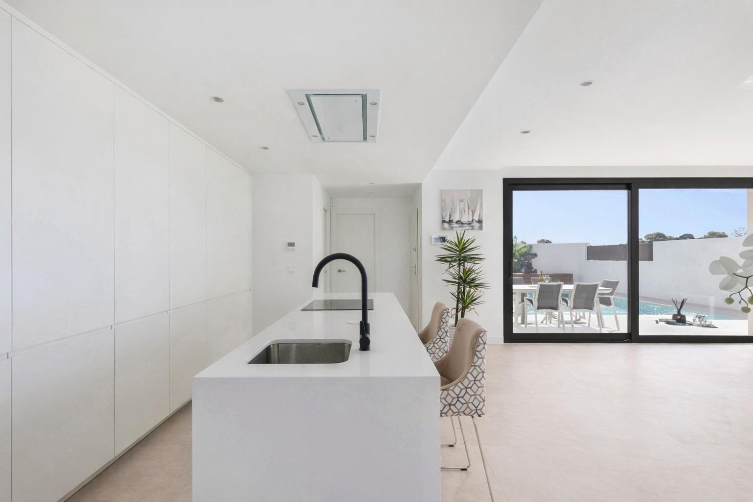 New build villas with private pool near la serena golf in los alcazares