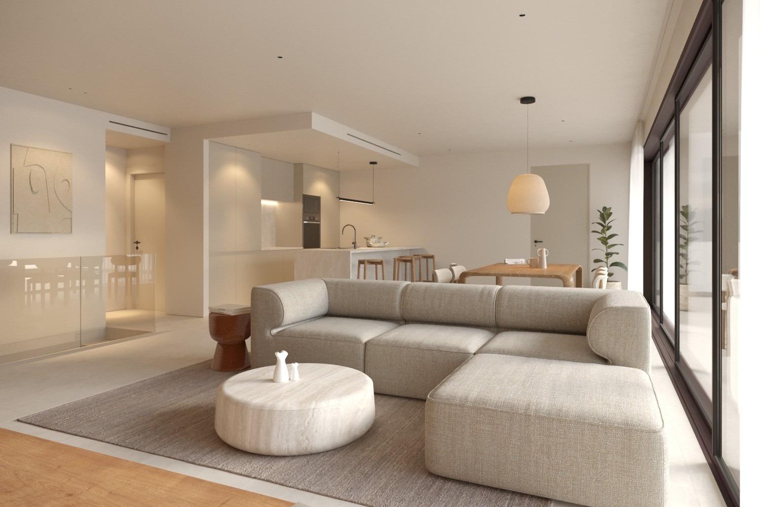 New build corner quad villas with private pool in dolores, alicante
