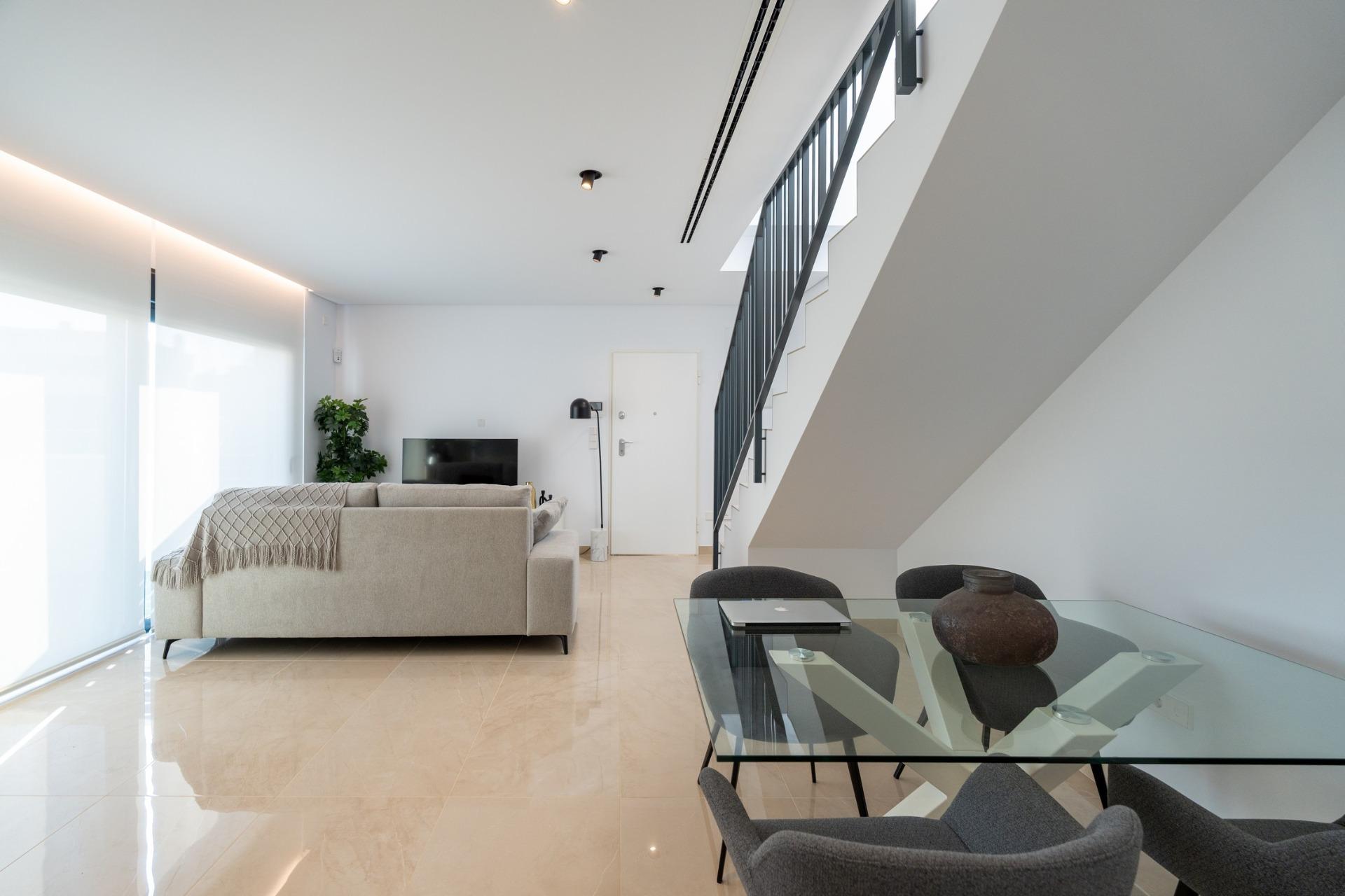New build townhouses and quads in gran alacant near the beach