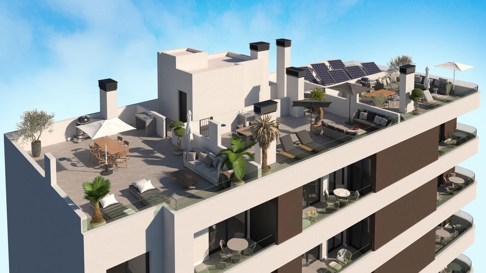 Modern new-build apartments in santa pola just 500 meters from the beach