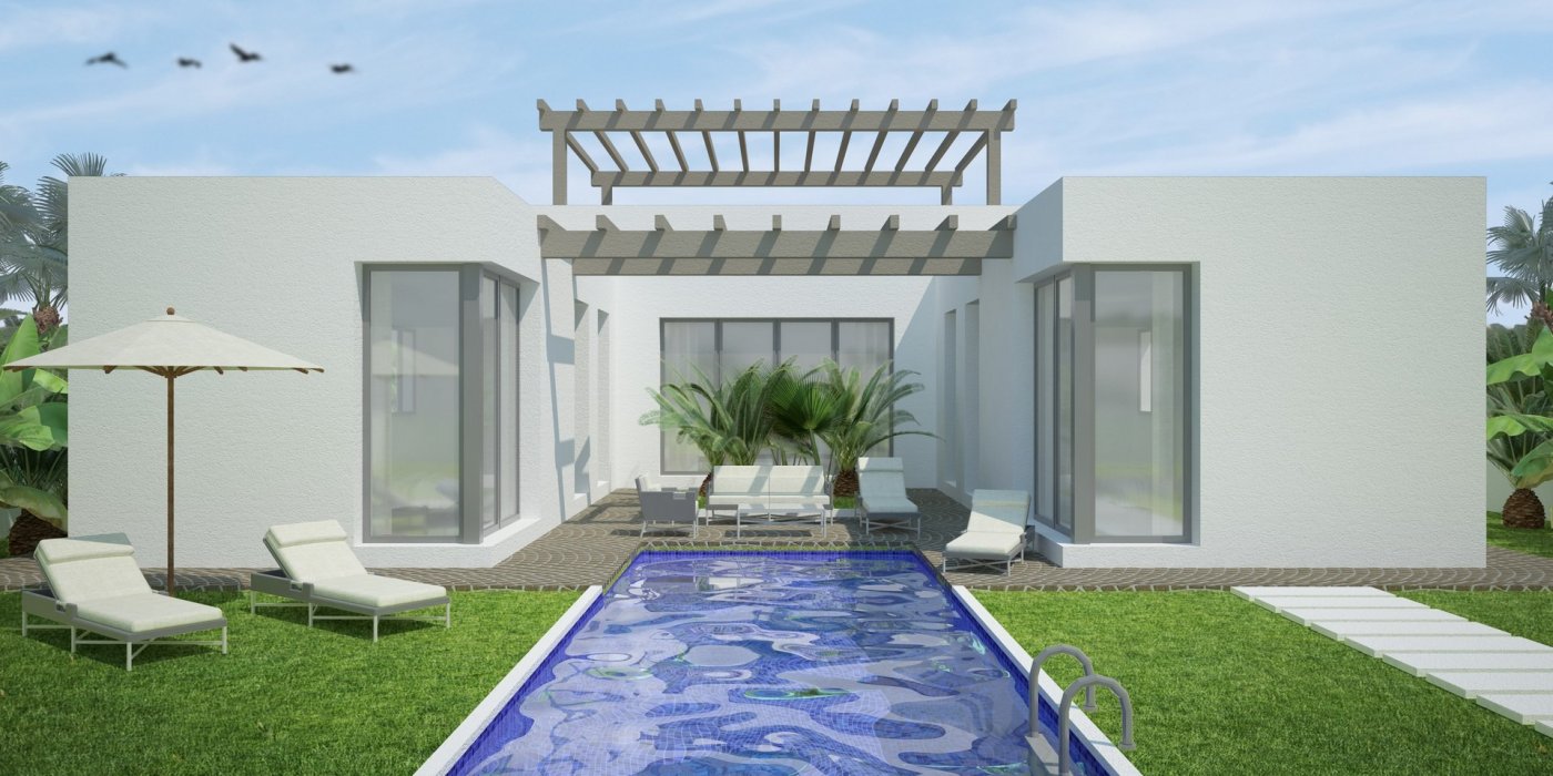 New build modern villas in benijofar
