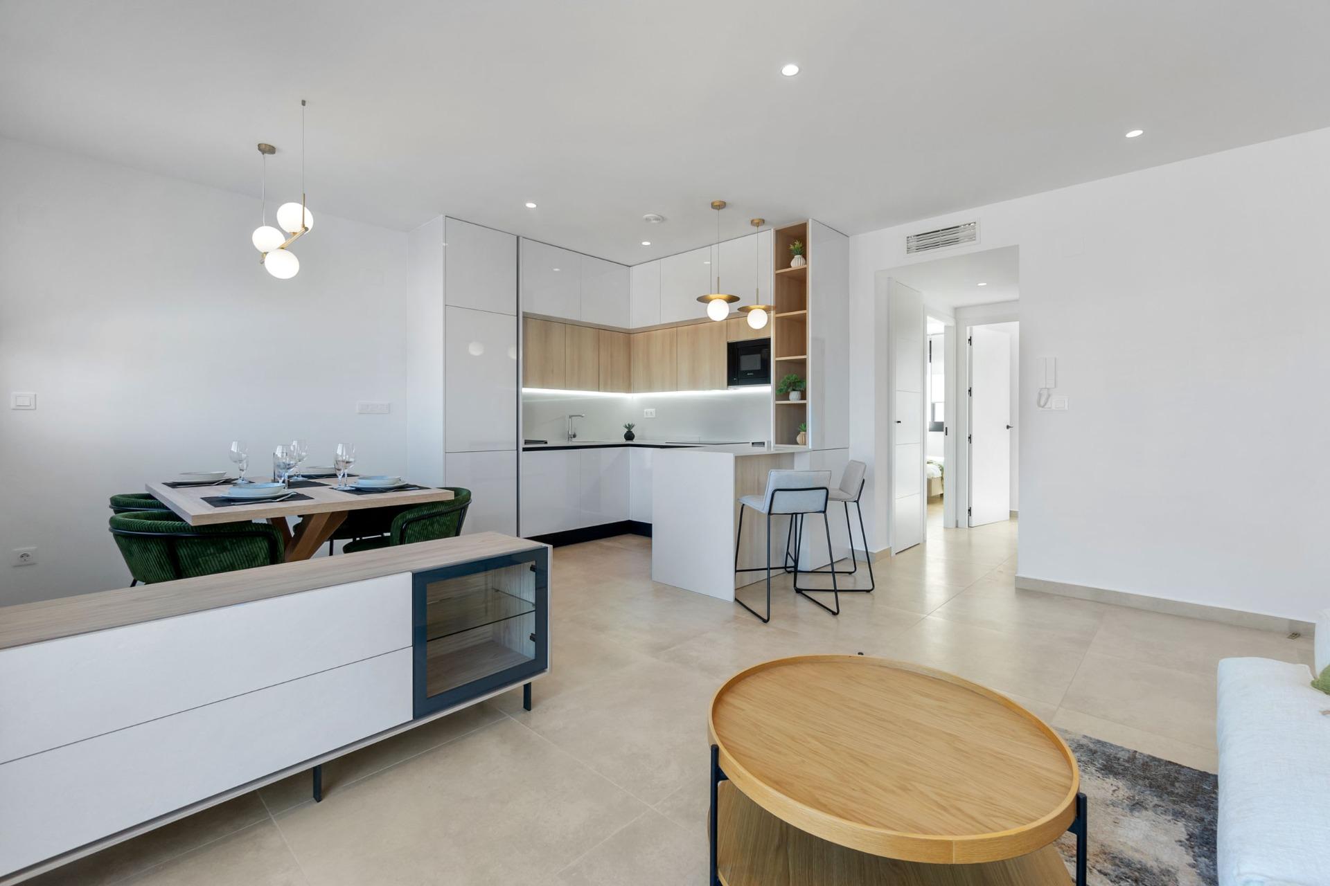 New build residential of bungalow apartments in los balcones