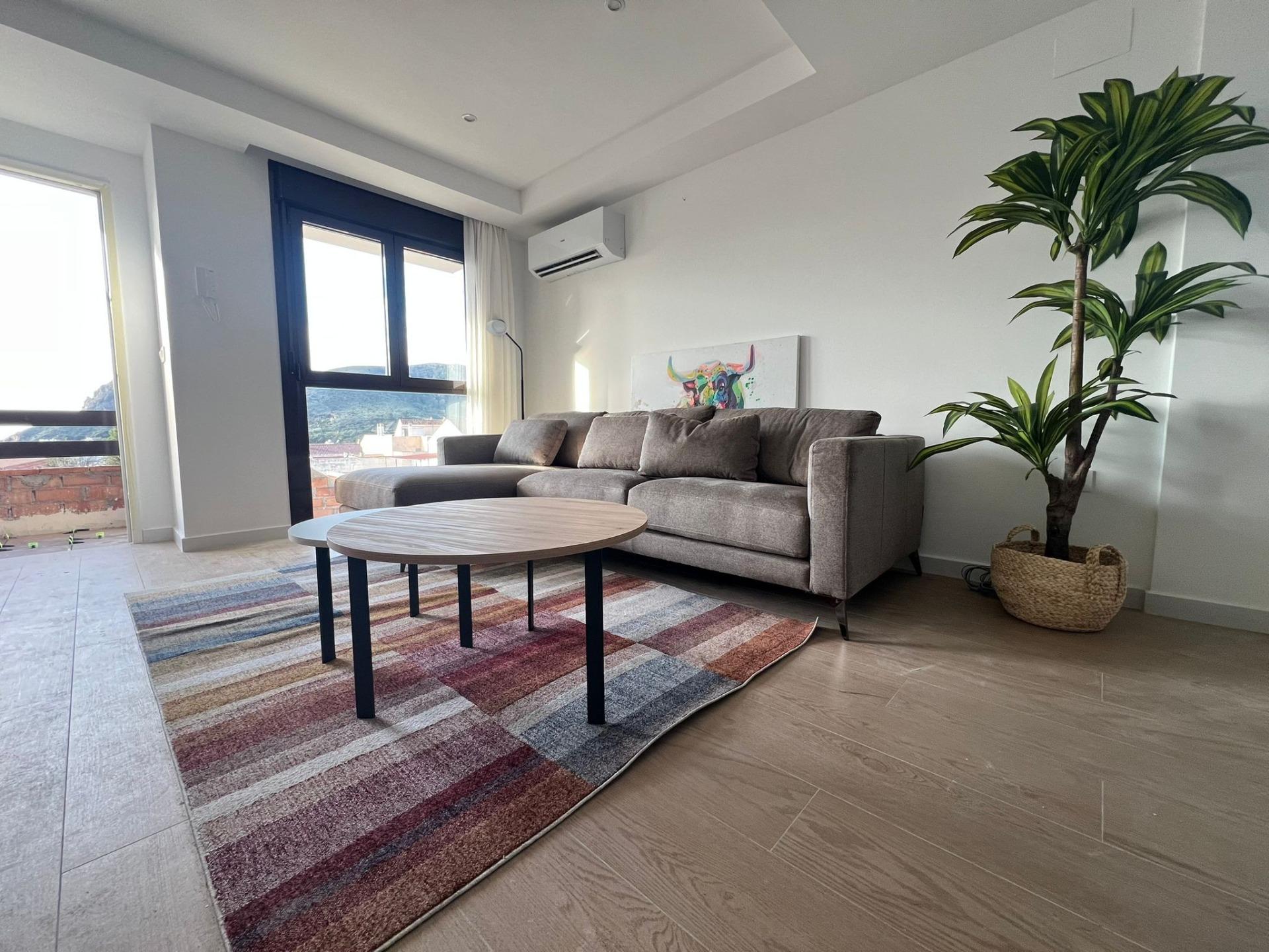 New build townhouses with sea views in portman murcia