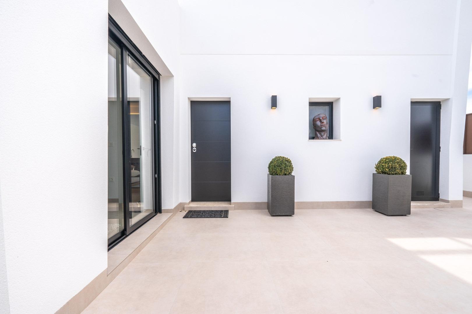 New build independent villas with private pool and solarium in roldán, torre-pacheco
