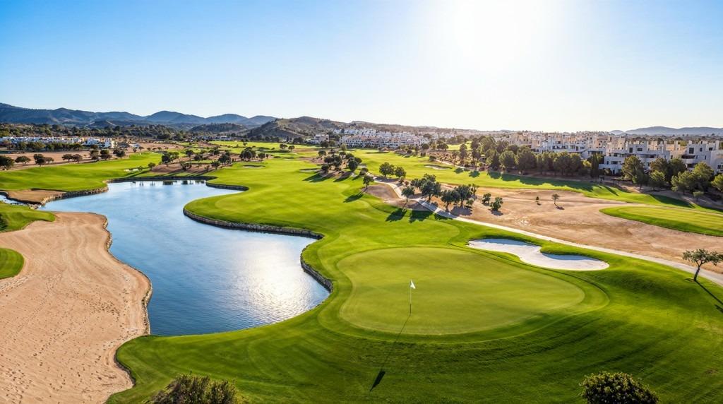 New build apartments and semi detached villas in corvera hills golf-murcia