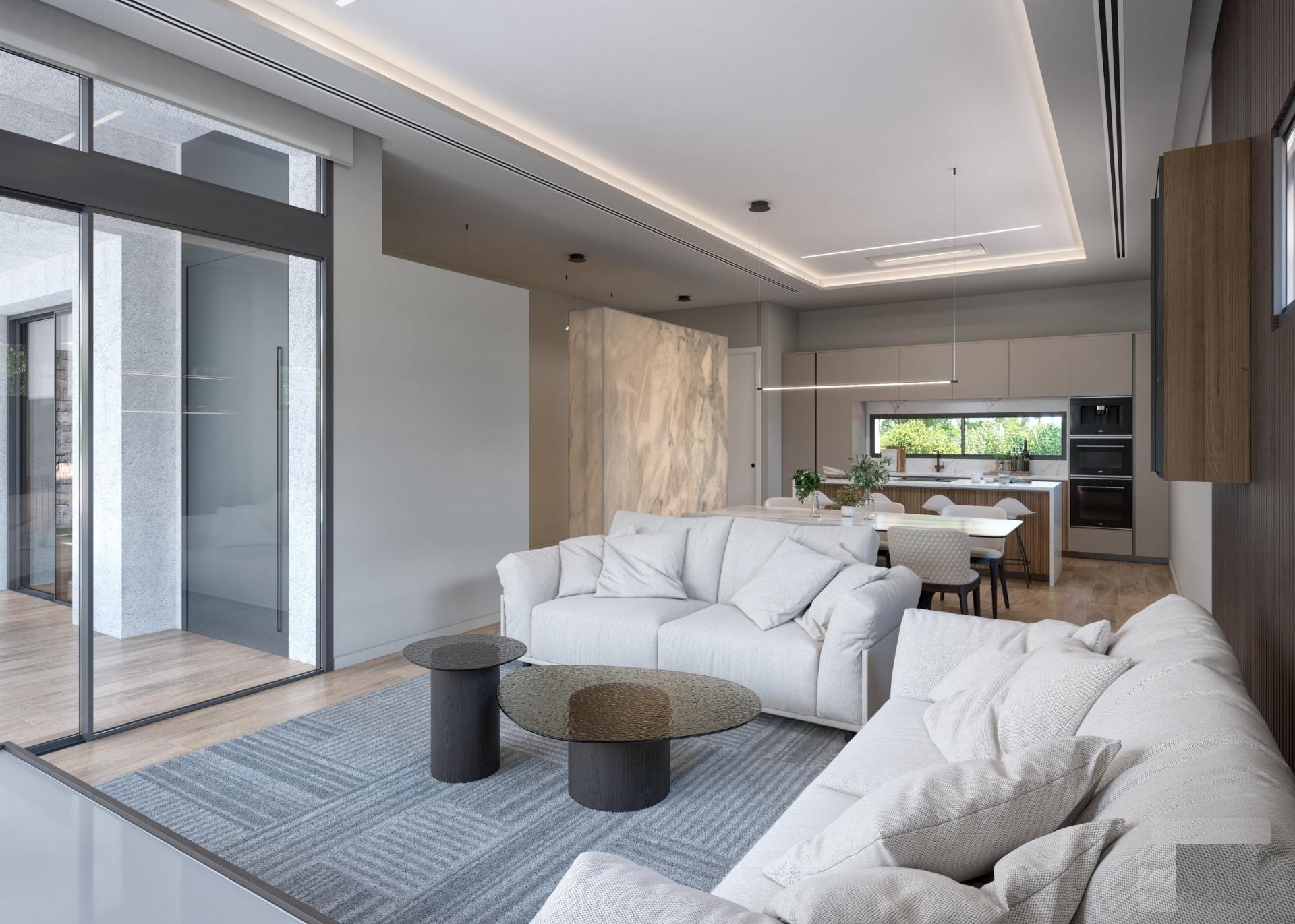 Frontline lake luxury villa in santa rosalia lake and life resort murcia