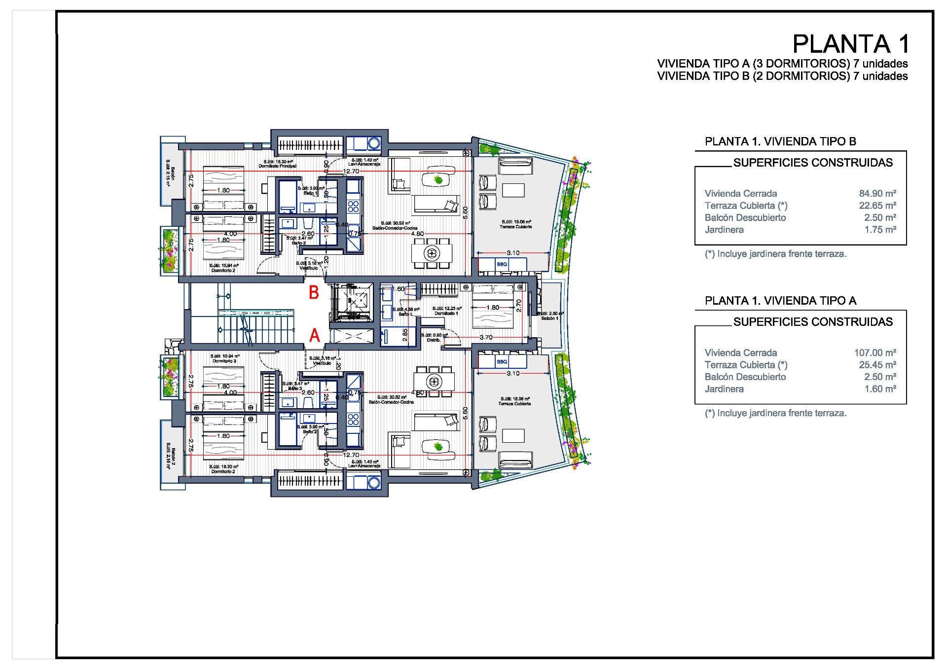 New build residential complex in la manga club resort