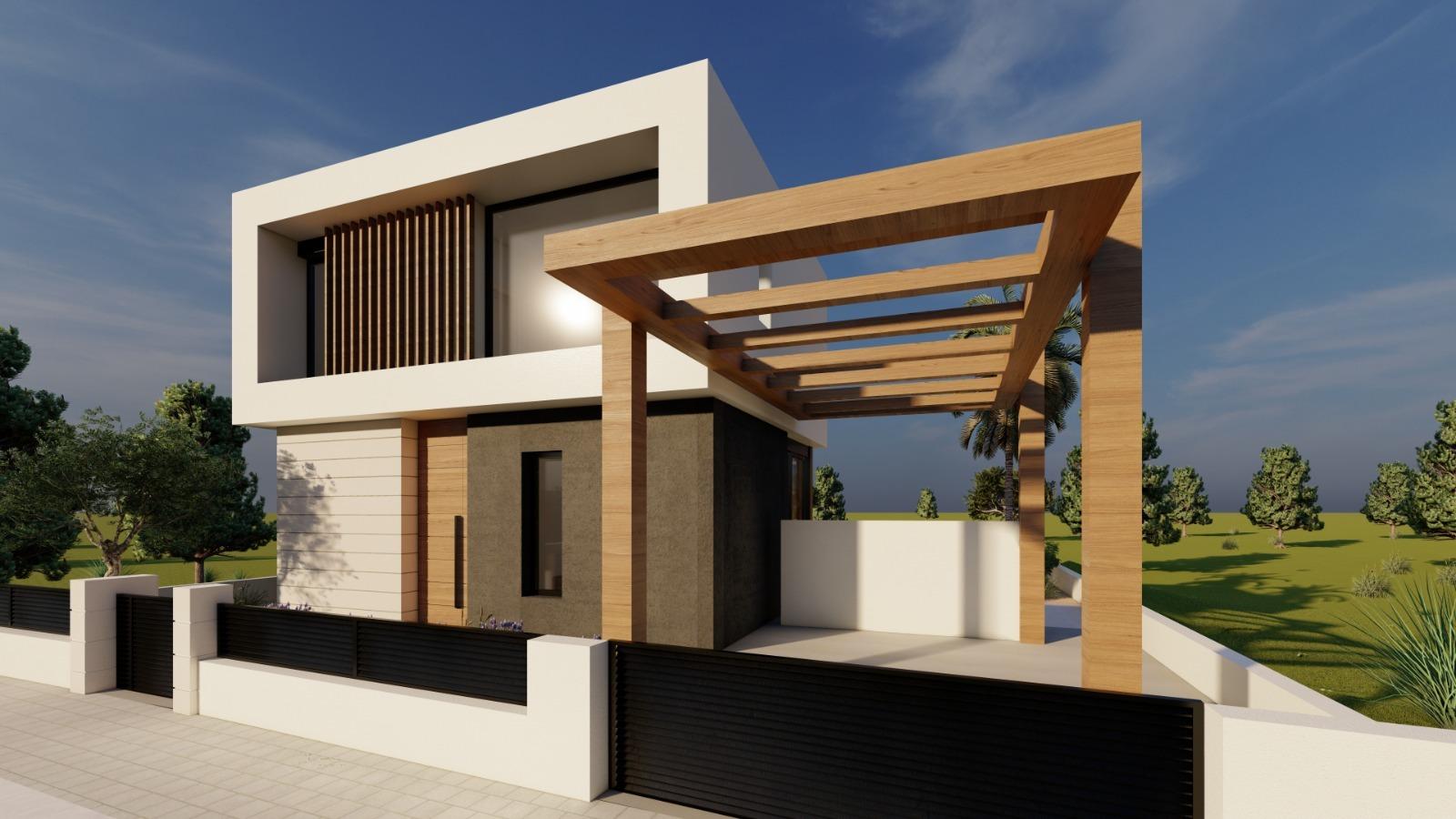 New build villas in pilar de la horadada on the golf course