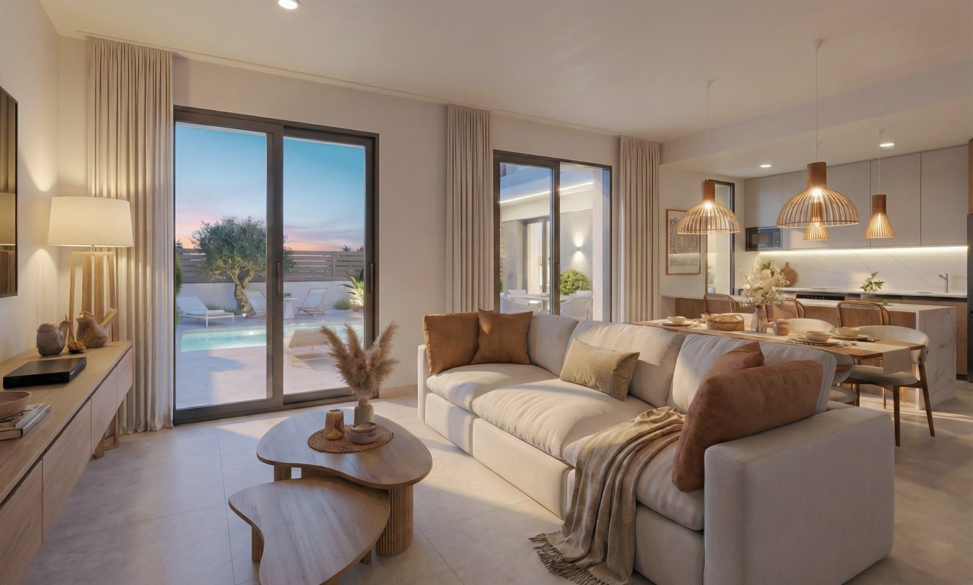 New build villas in hacienda del Álamo golf resort, murcia