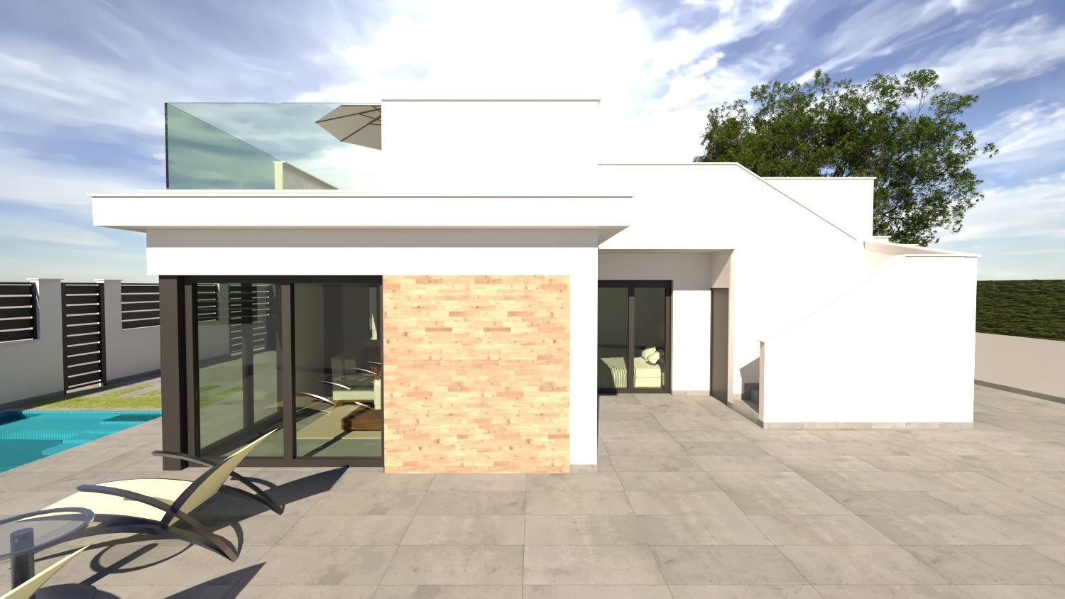 Newly built villas with private pool in los alcázares, costa cálida