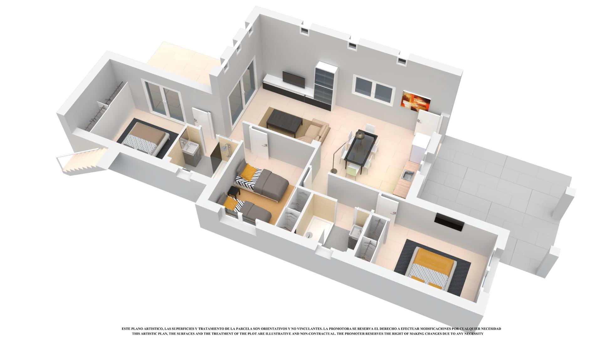 New build villas in los alcazares