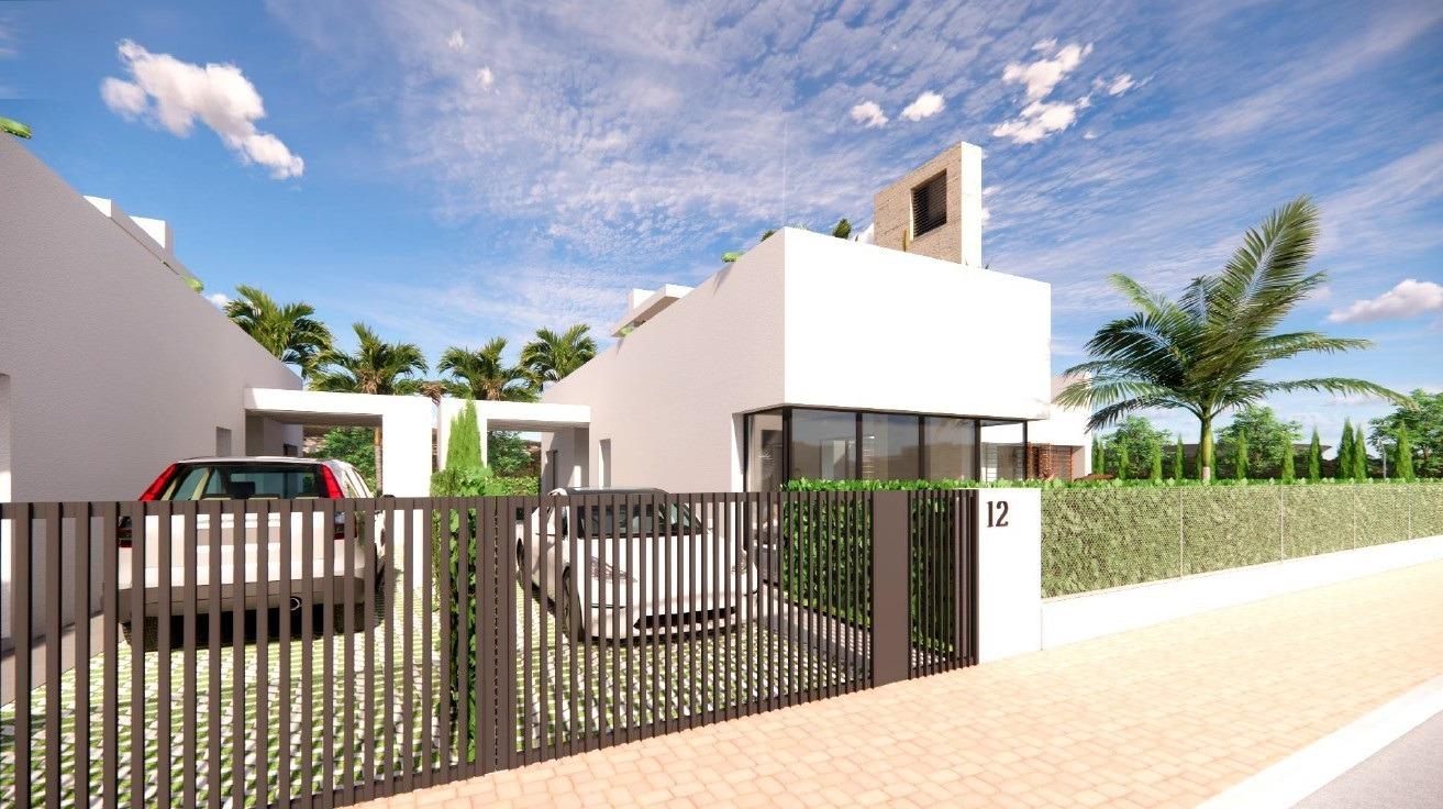 New build villas in private gated resort in province of murcia