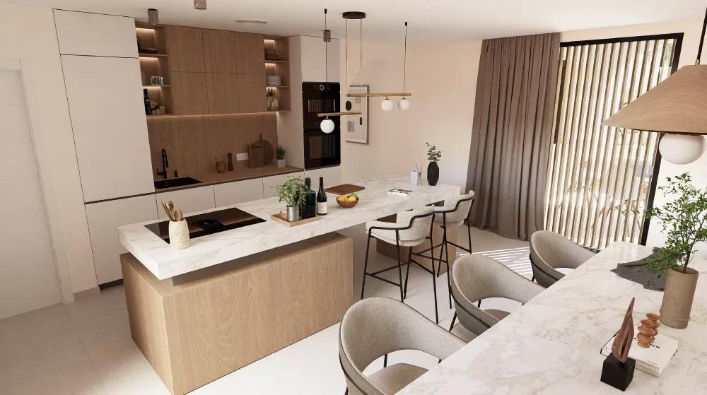 Contemporary one level villas in altaona golf resort murcia