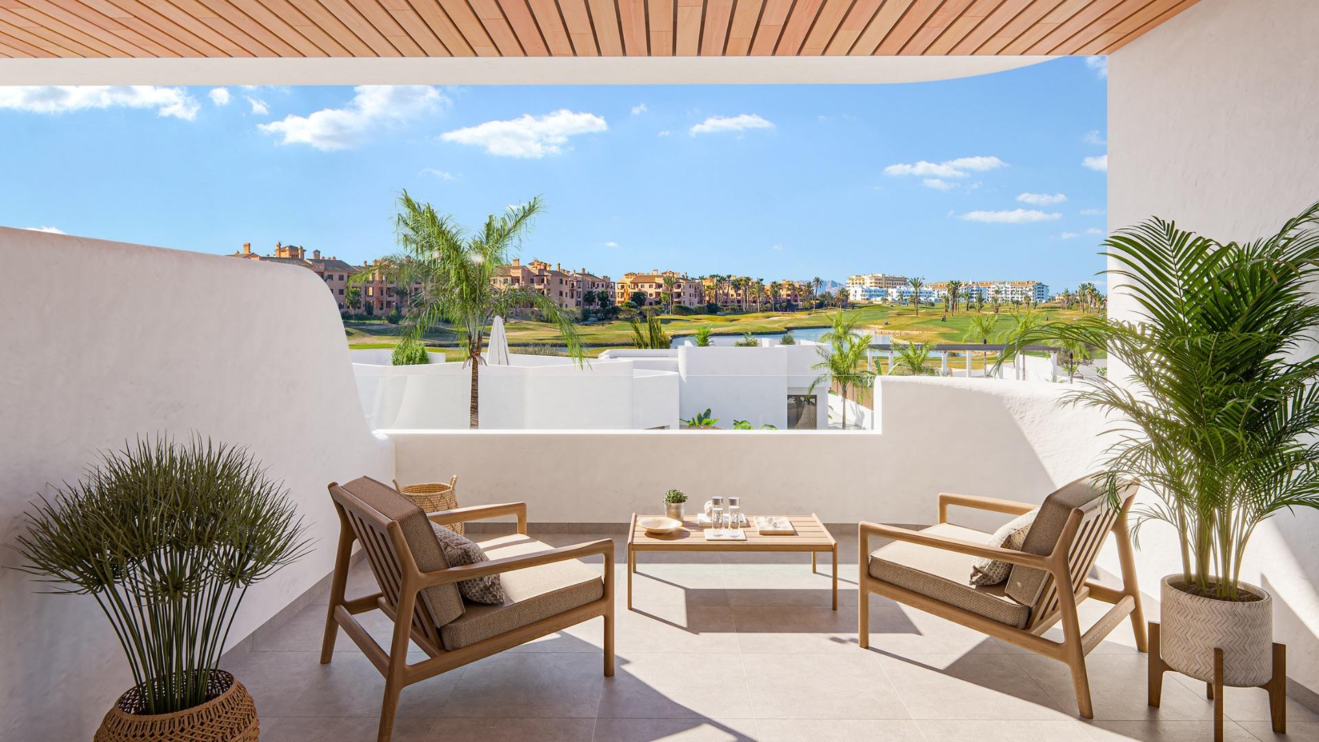 New build residential complex near serena golf and the mar menor in los alcazares