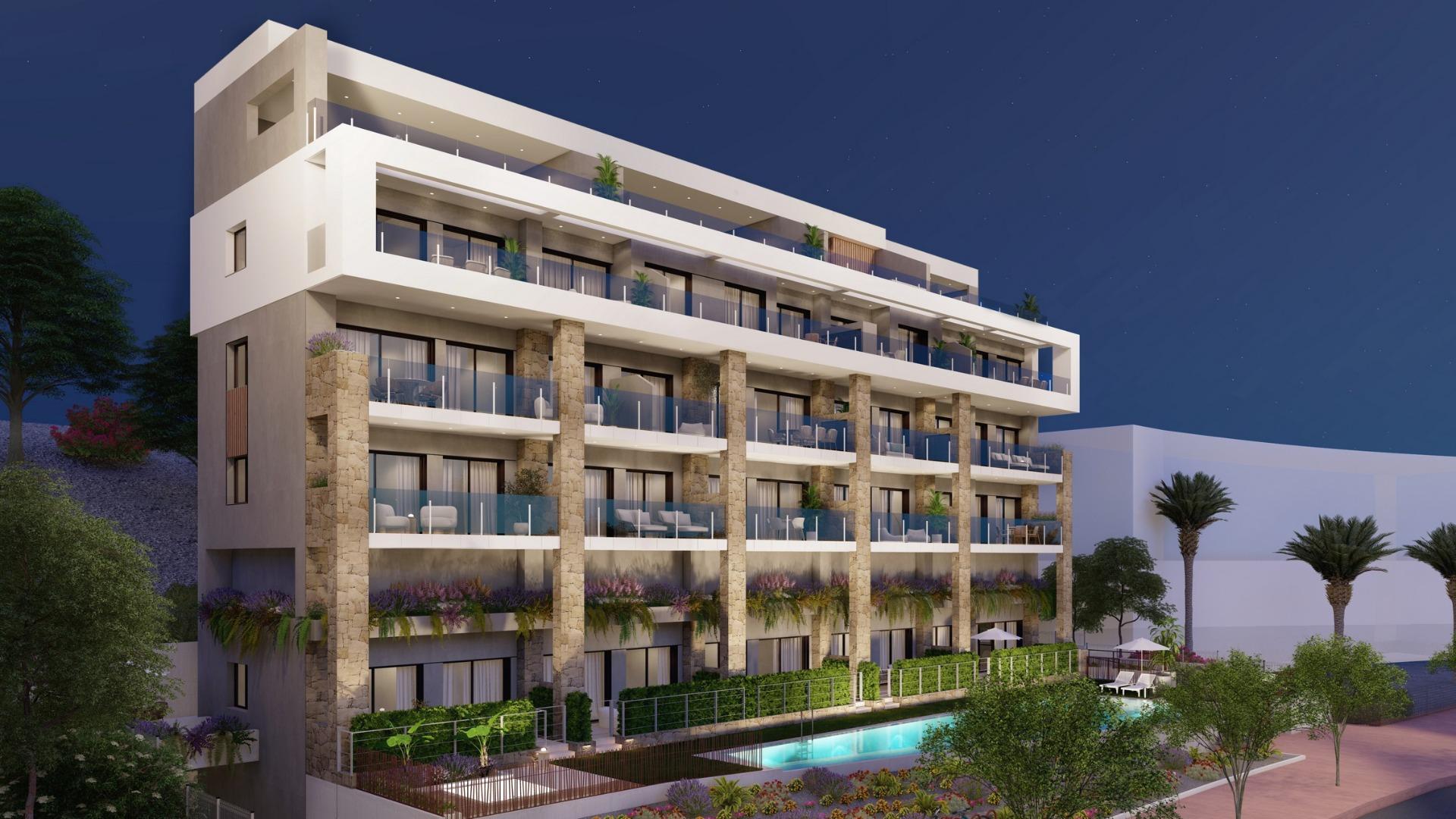 Luxury seafront apartments in villajoyosa with panoramic mediterranean views