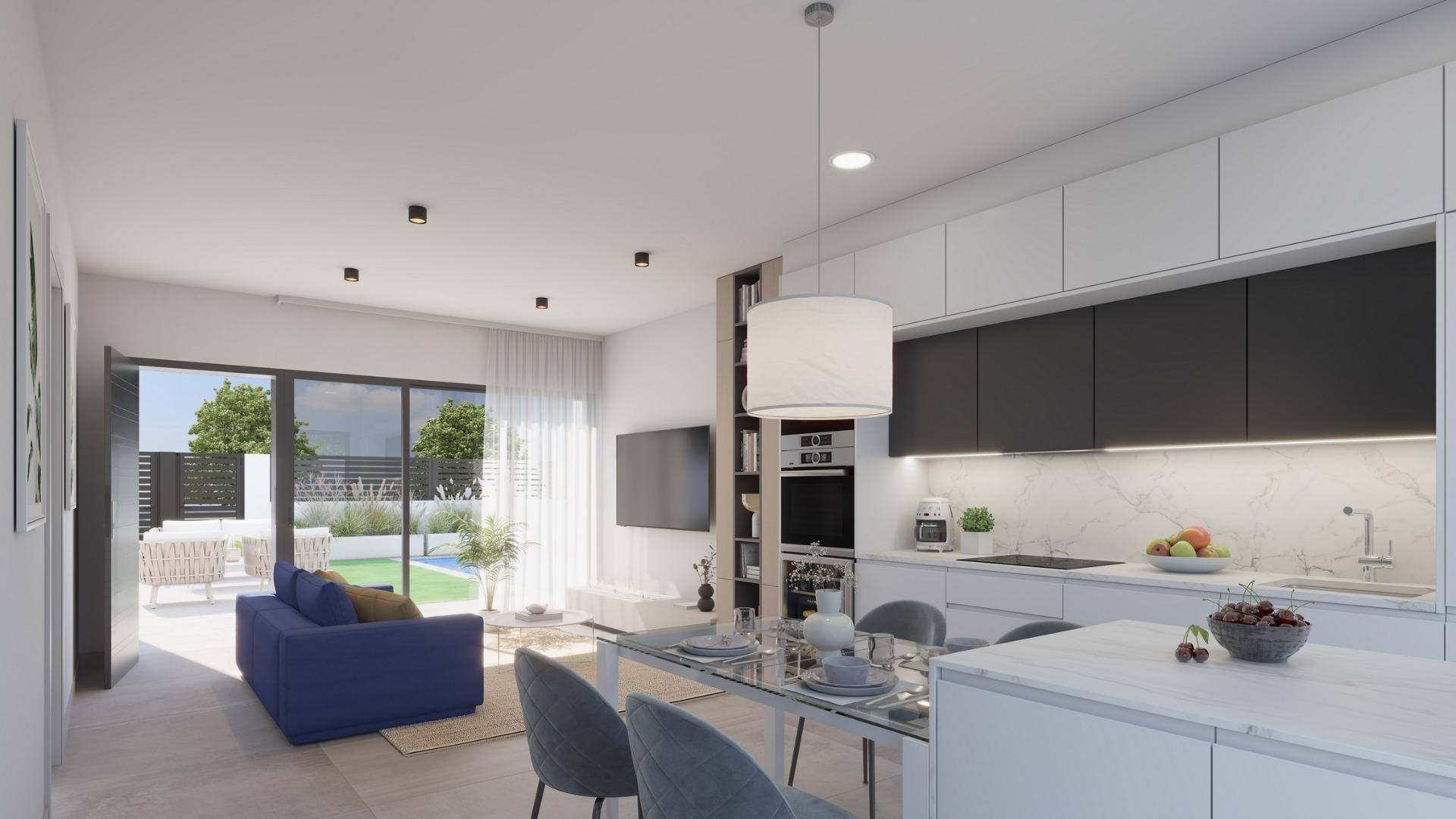 New build villas in los alcazares