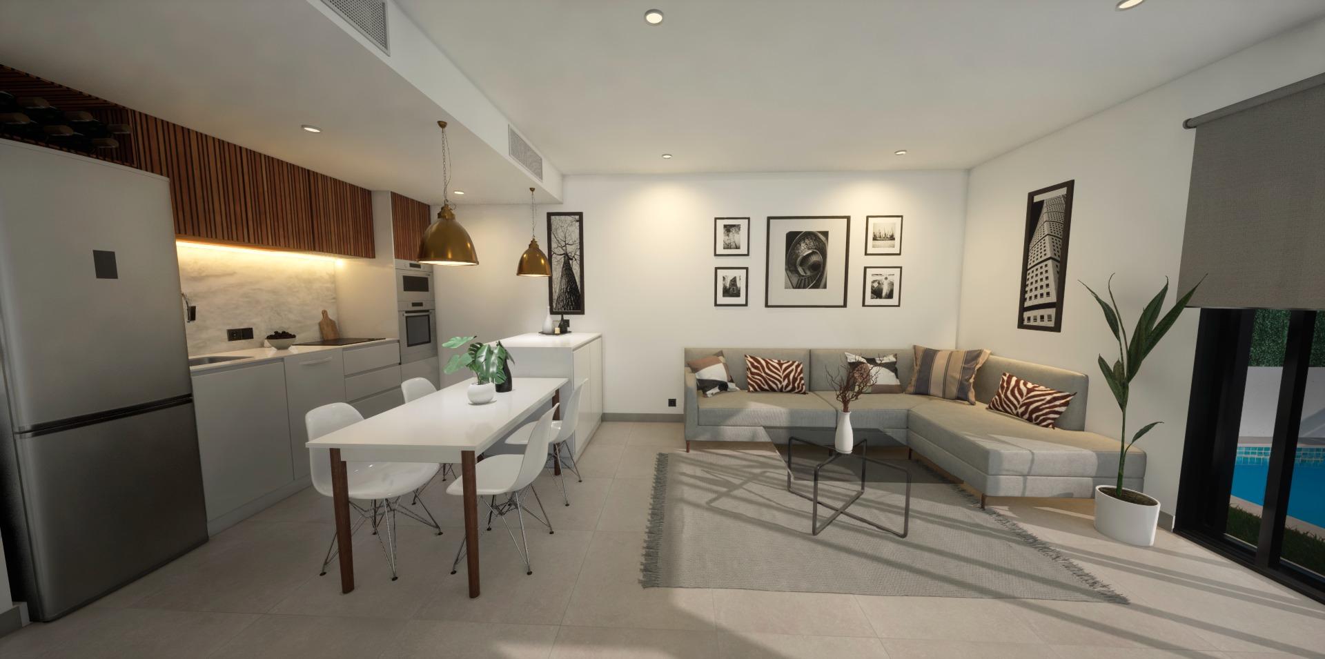 Newly built villas with private pool in los alcázares, costa cálida