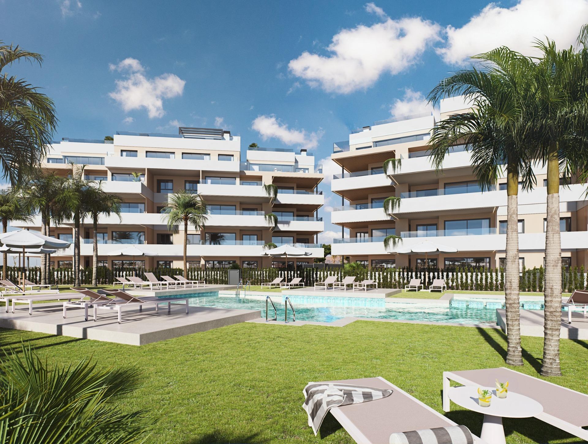Luxury new build apartments for sale in santa rosalia lake and life resort murcia