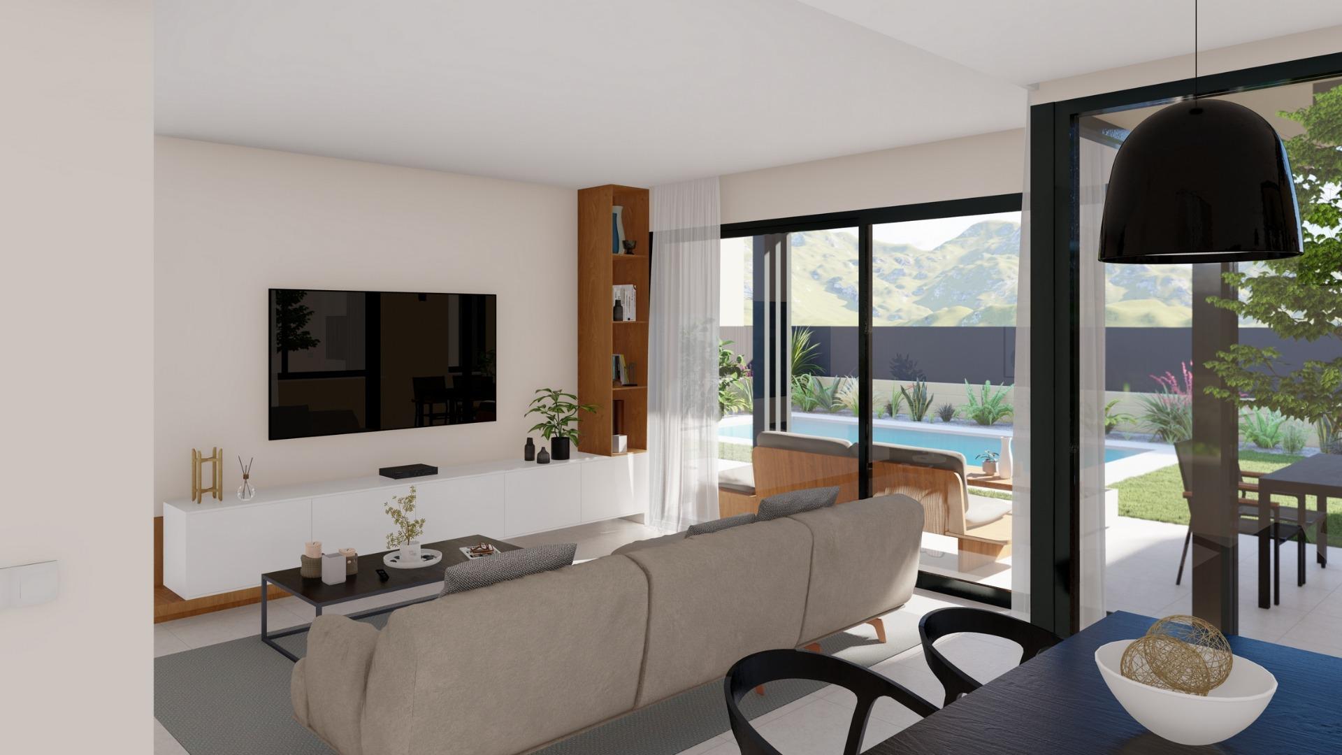 New build villas in altaona golf resort, murcia