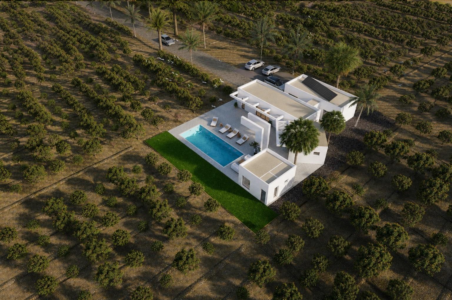 Exclusive new build villas in benejuzar, costa blanca south