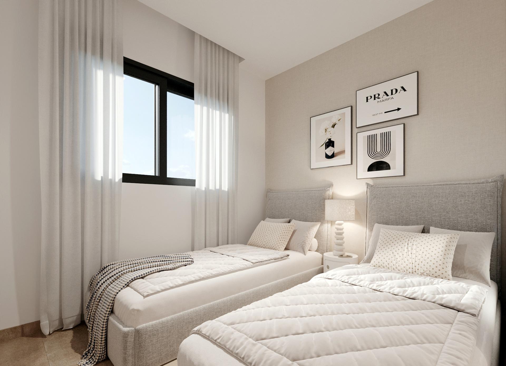 New build tourist apartments in santa rosalía lake and life resort costa cálida