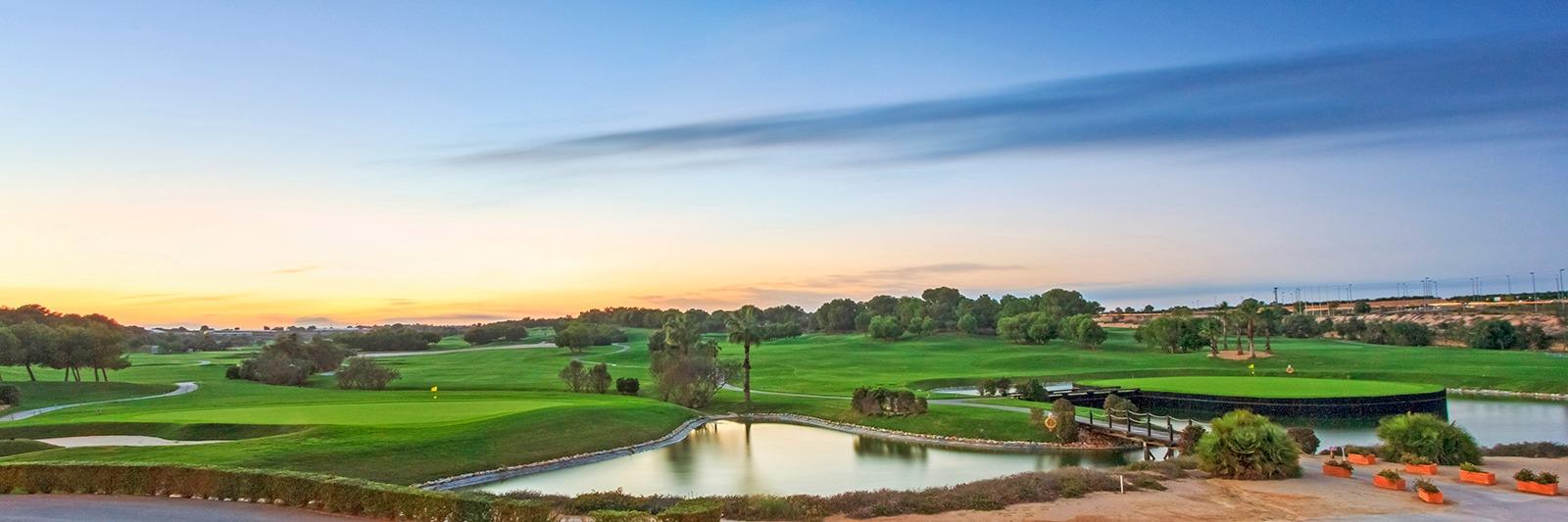 New construction villas on the frontline of lo romero golf