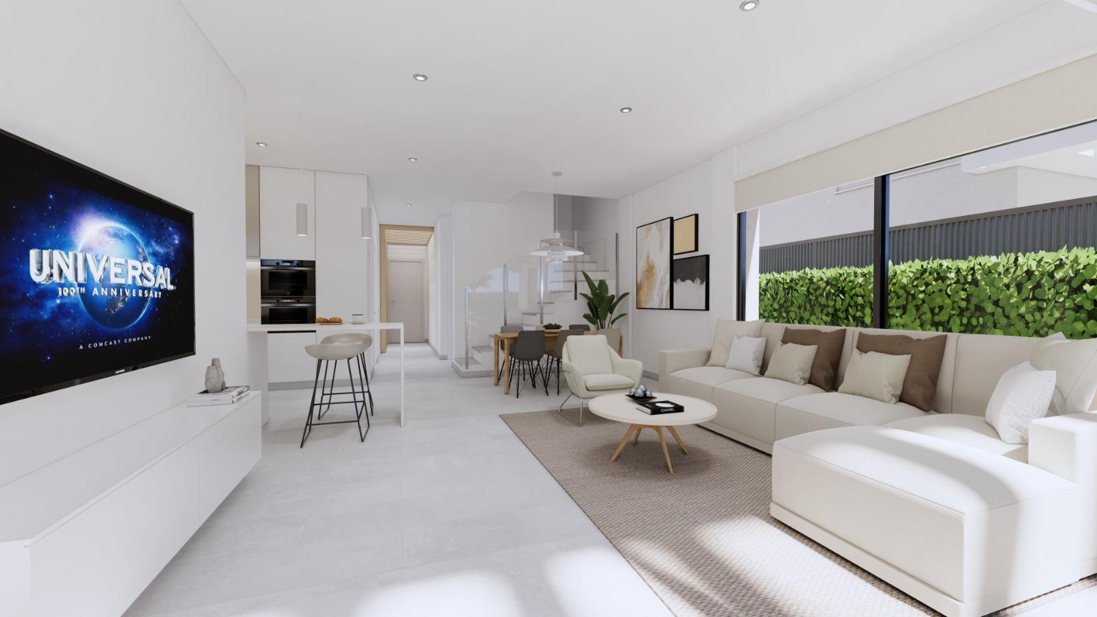 Luxury New Construction Villas on the Waterfront in Los Alcázares