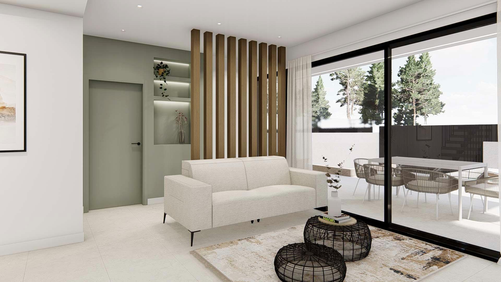New build semi-detached and terraced villas in dolores, alicante