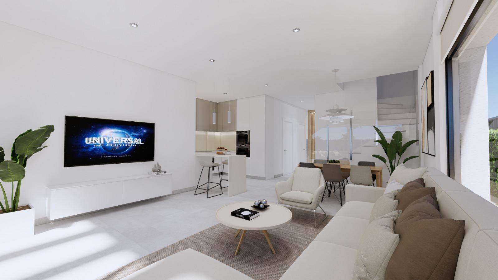 Luxury New Construction Villas on the Waterfront in Los Alcázares