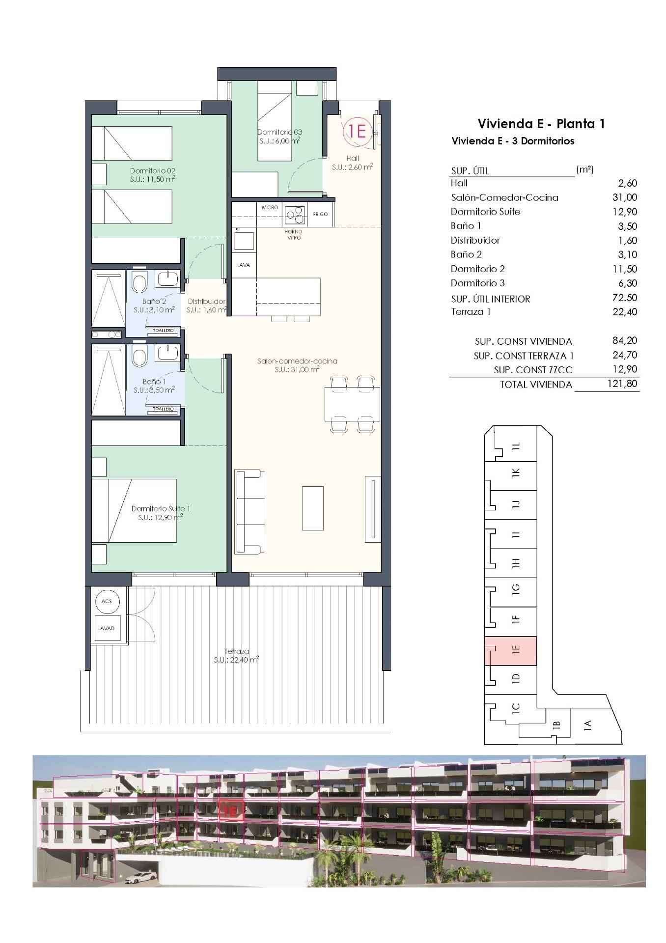 New build build residential complex in benijofar
