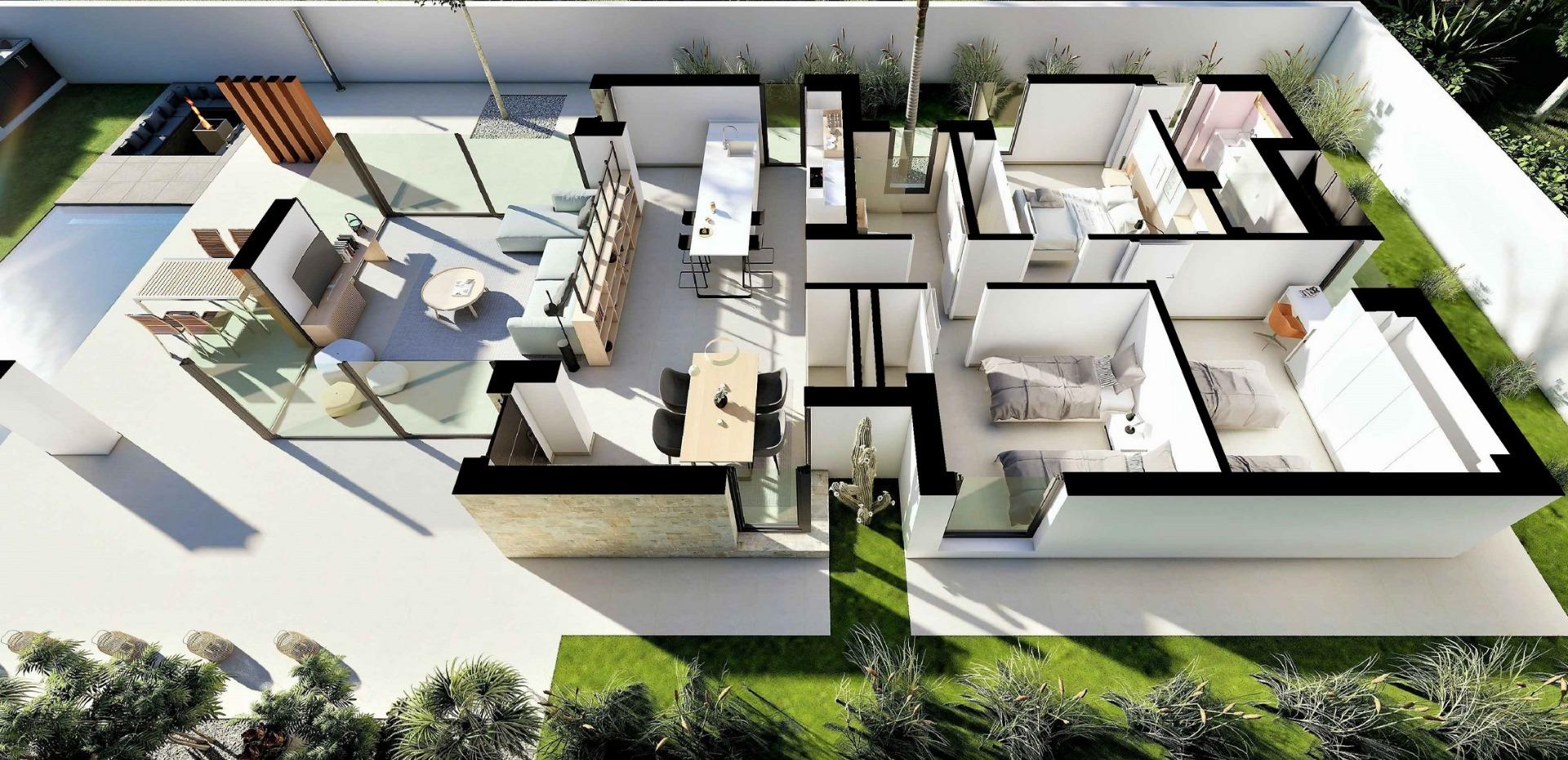 New build villas in san fulgencio