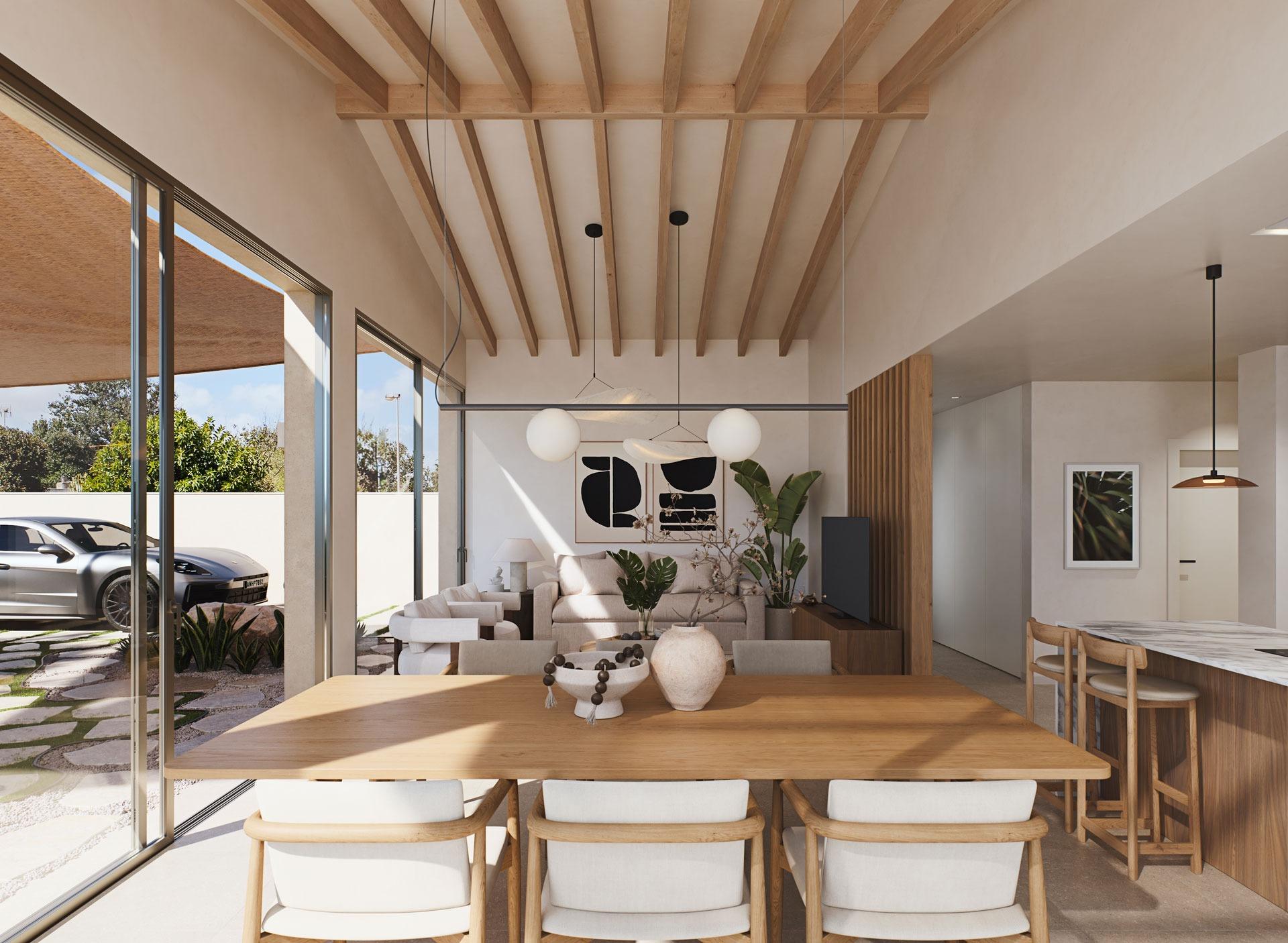 Modern villa just 150 meters from the beach in cabo de palos, costa cálida