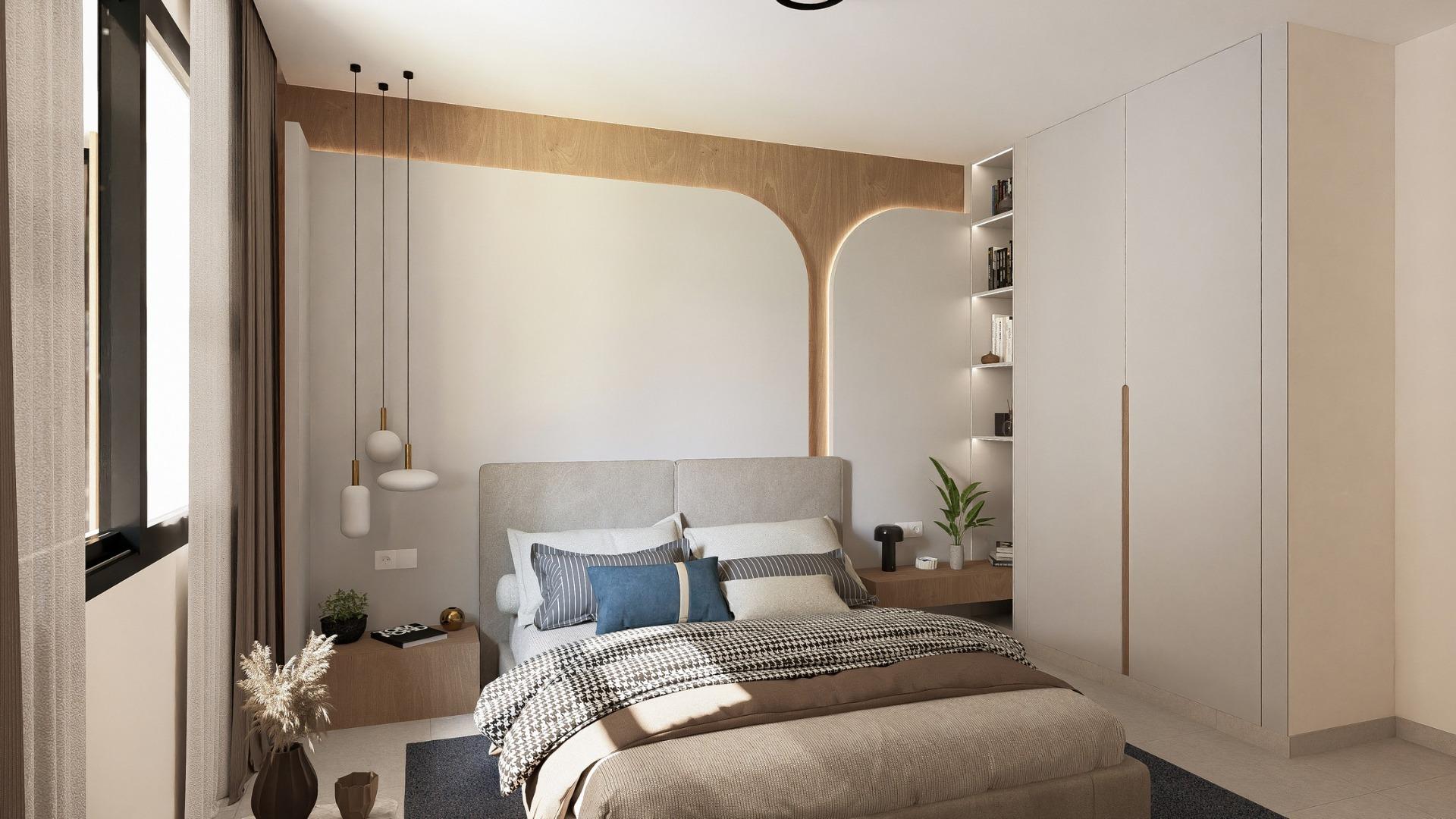 Contemporary one level villas in altaona golf resort murcia