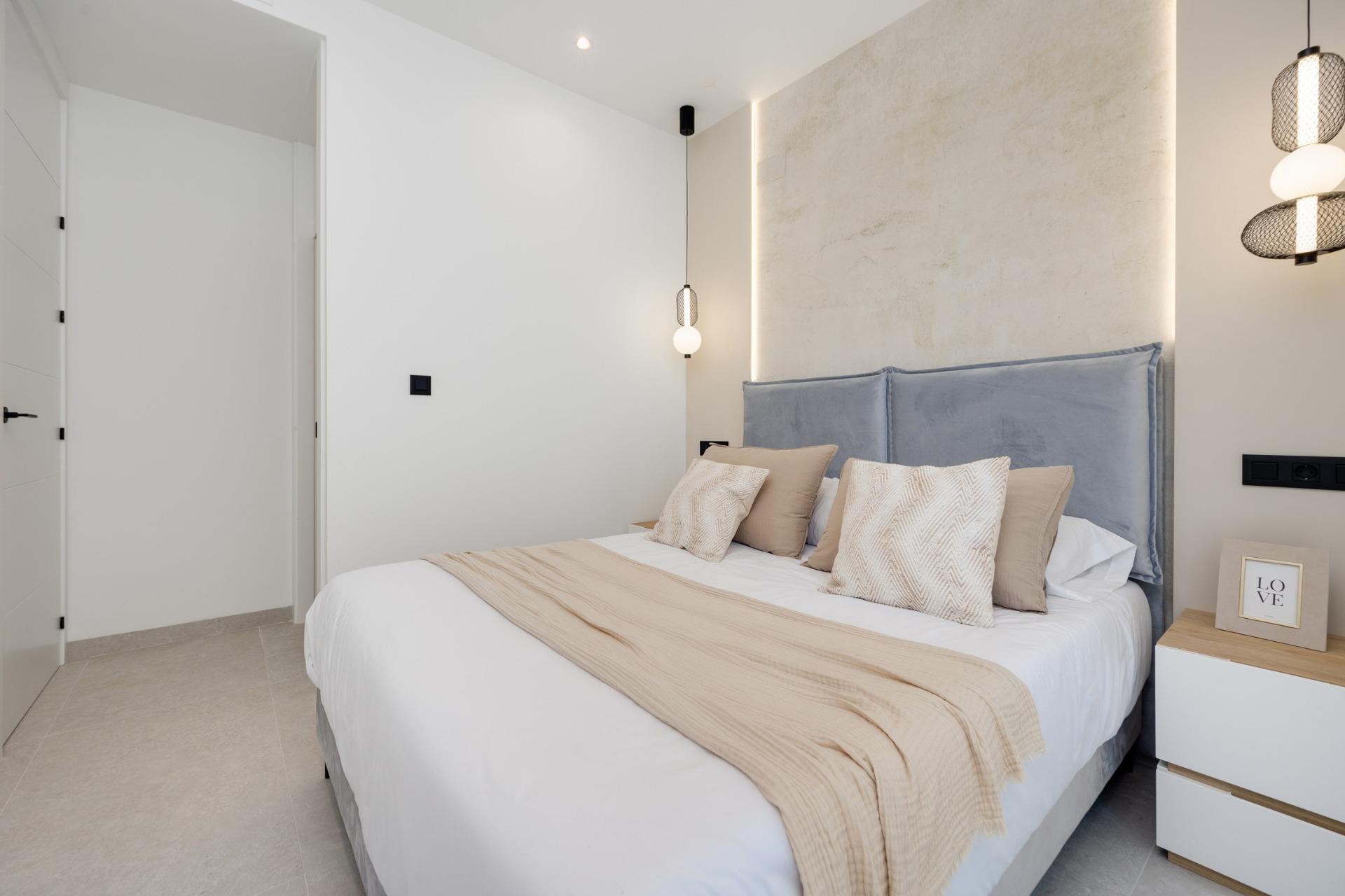Modern new build apartments near the beach and marina in guardamar del segura