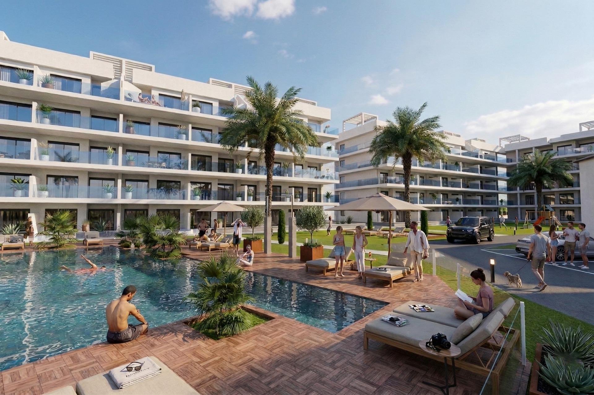 Modern furnished apartments in el raso-guardamar contemporary living near the beach and golf