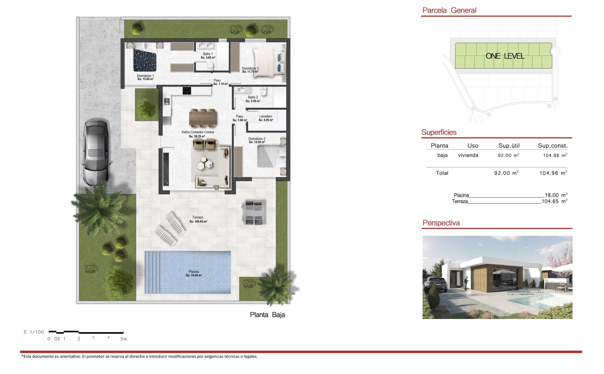 New build villas in altaona golf resort murcia with private pool and mountain views