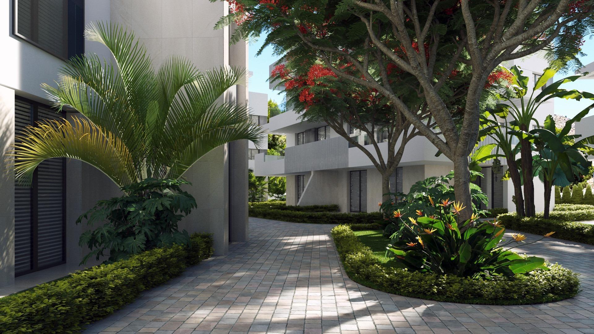 New build apartments in private gated resort in province of murcia