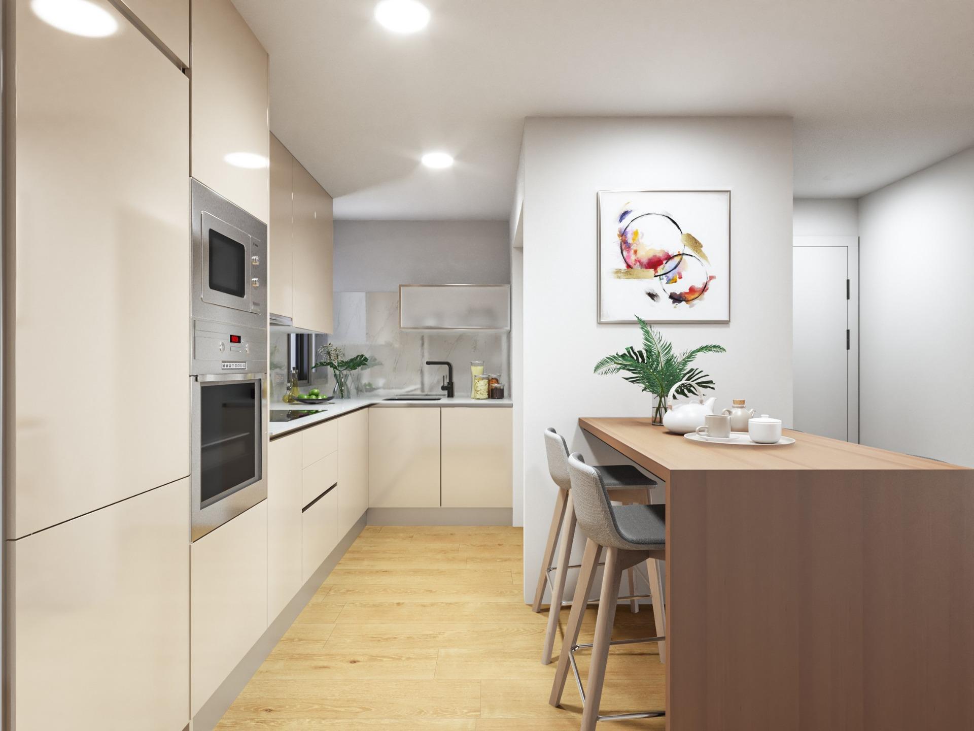 Modern new build apartments for sale in torrevieja 300m from playa del cura