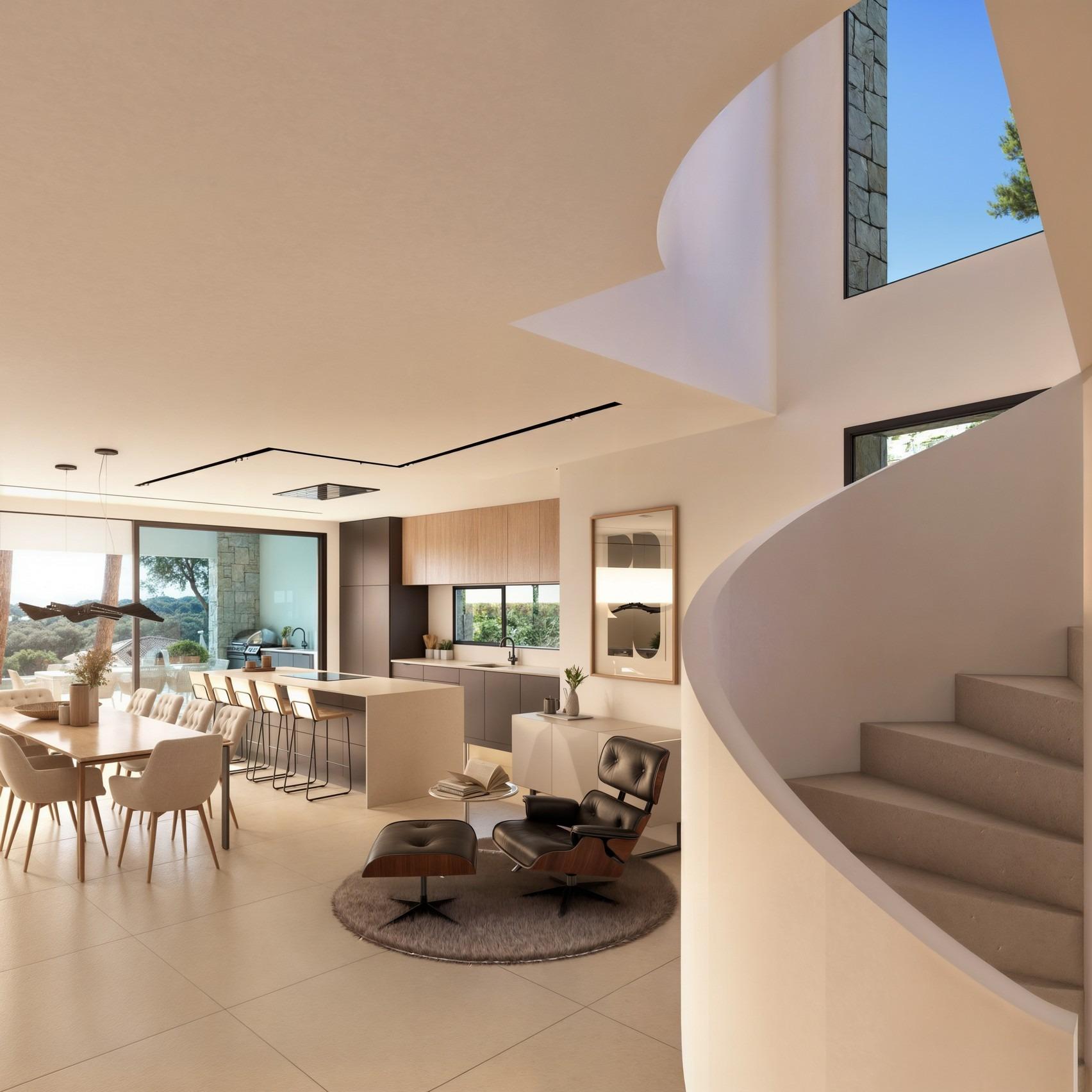 Luxury new build villa with sea views in moraira