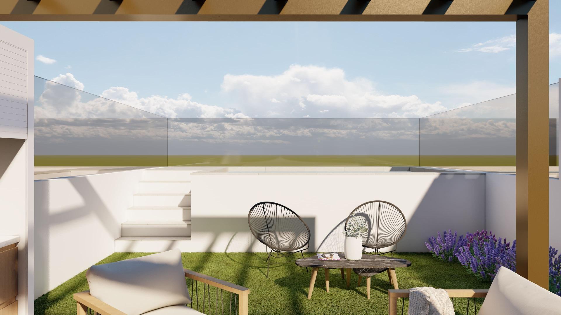 New build bungalows in san pedro del pinatar modern living near the beach