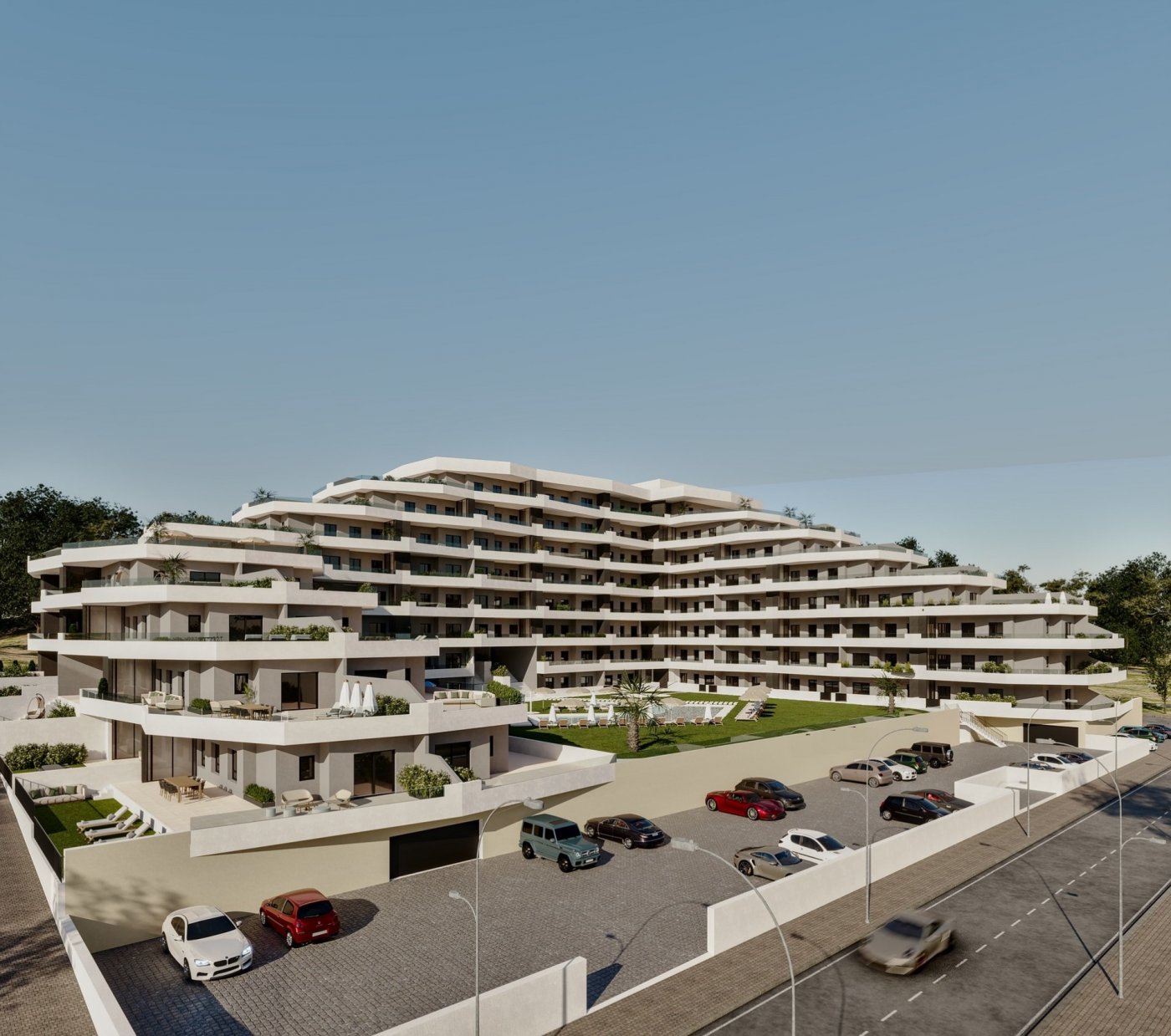New build residential complex in san miguel de salinas